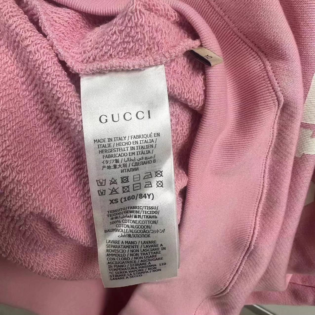 Gucci Gucci Pink Hoodie XS Size XS / US 0-2 / IT 36-38 - 6 Thumbnail