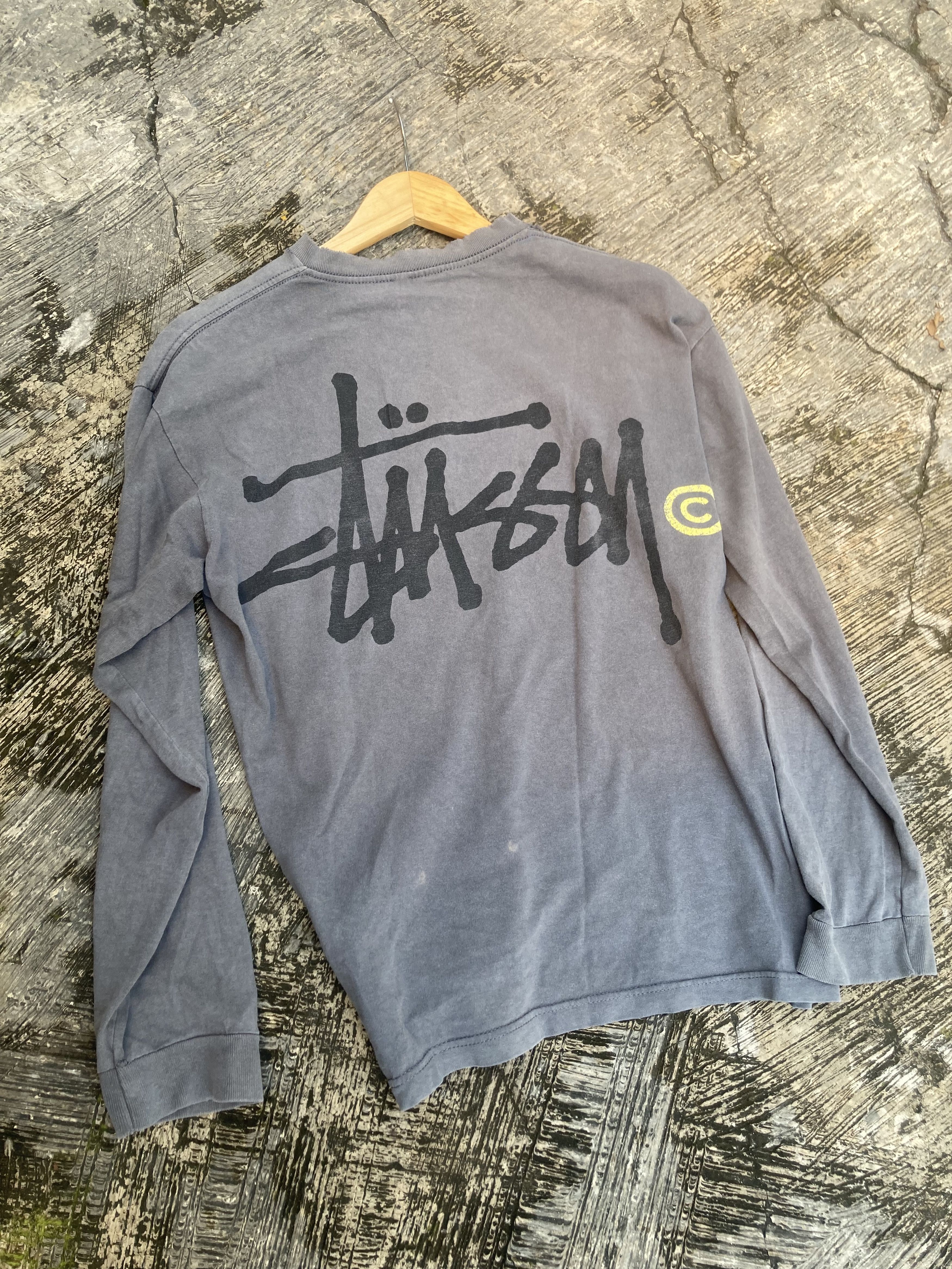 Stussy Trashed Stussy 2002 Long Sleeve Logo Size US M / EU 48-50 / 2 - 1 Thumbnail