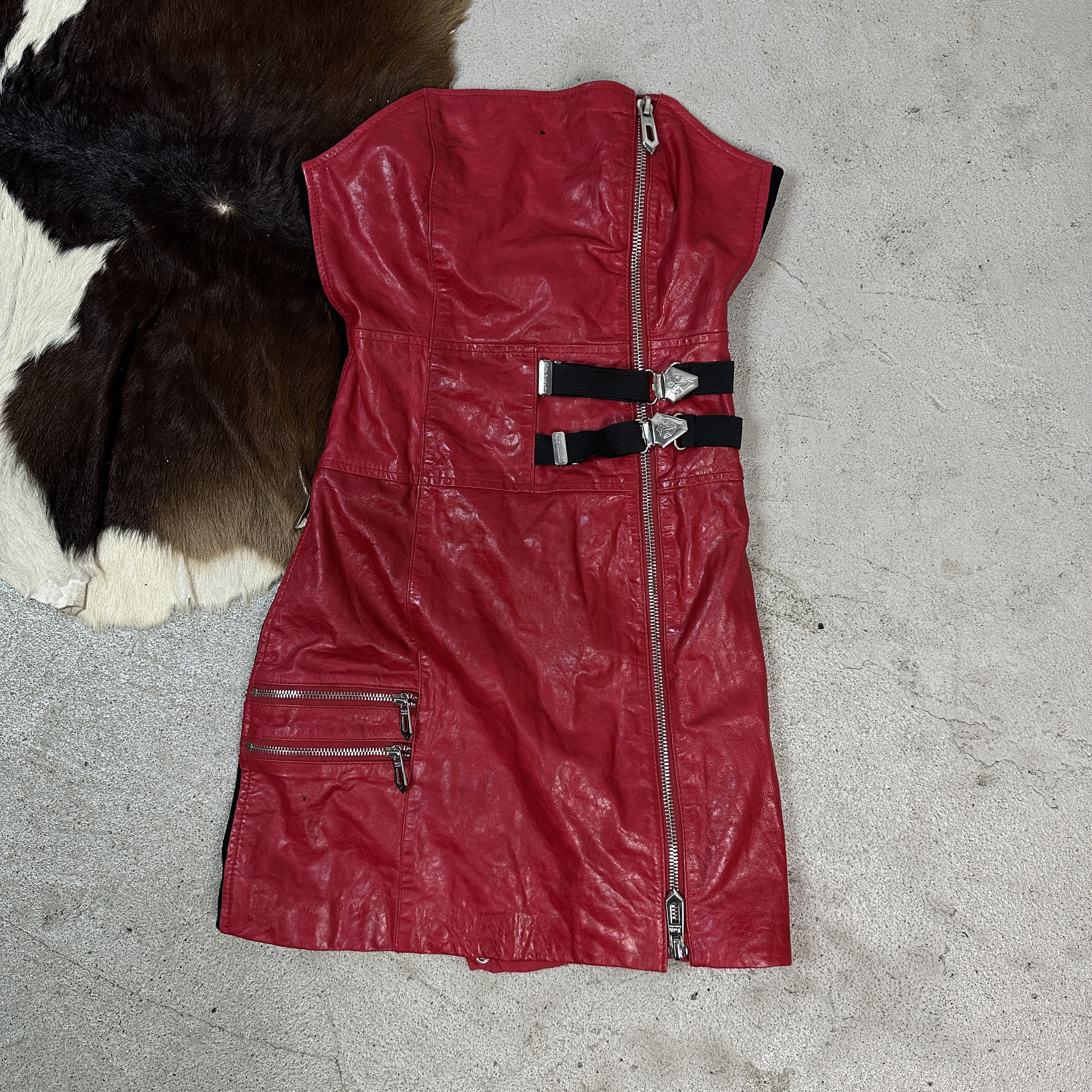 Faith Connexion Vintage Leather Dress Faith Connextion Size M / US 6-8 / IT 42-44 - 5 Thumbnail