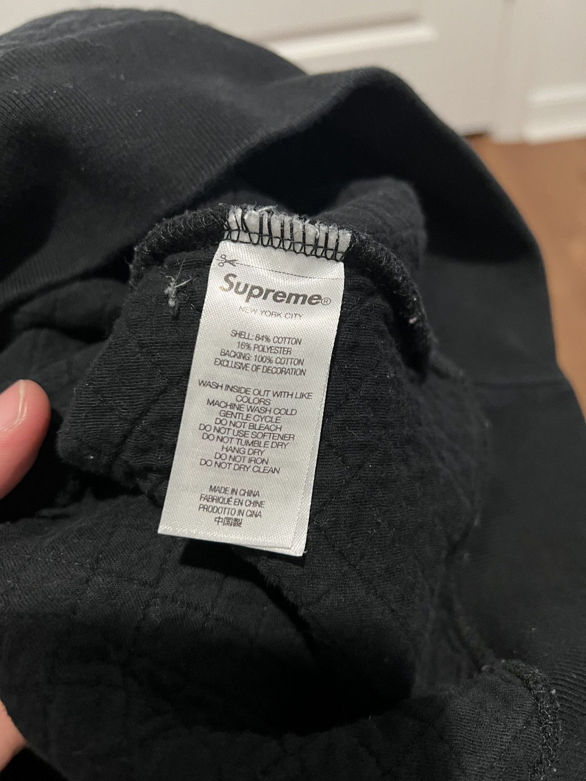Supreme Black pattern supreme sweater Size US M / EU 48-50 / 2 - 3 Thumbnail