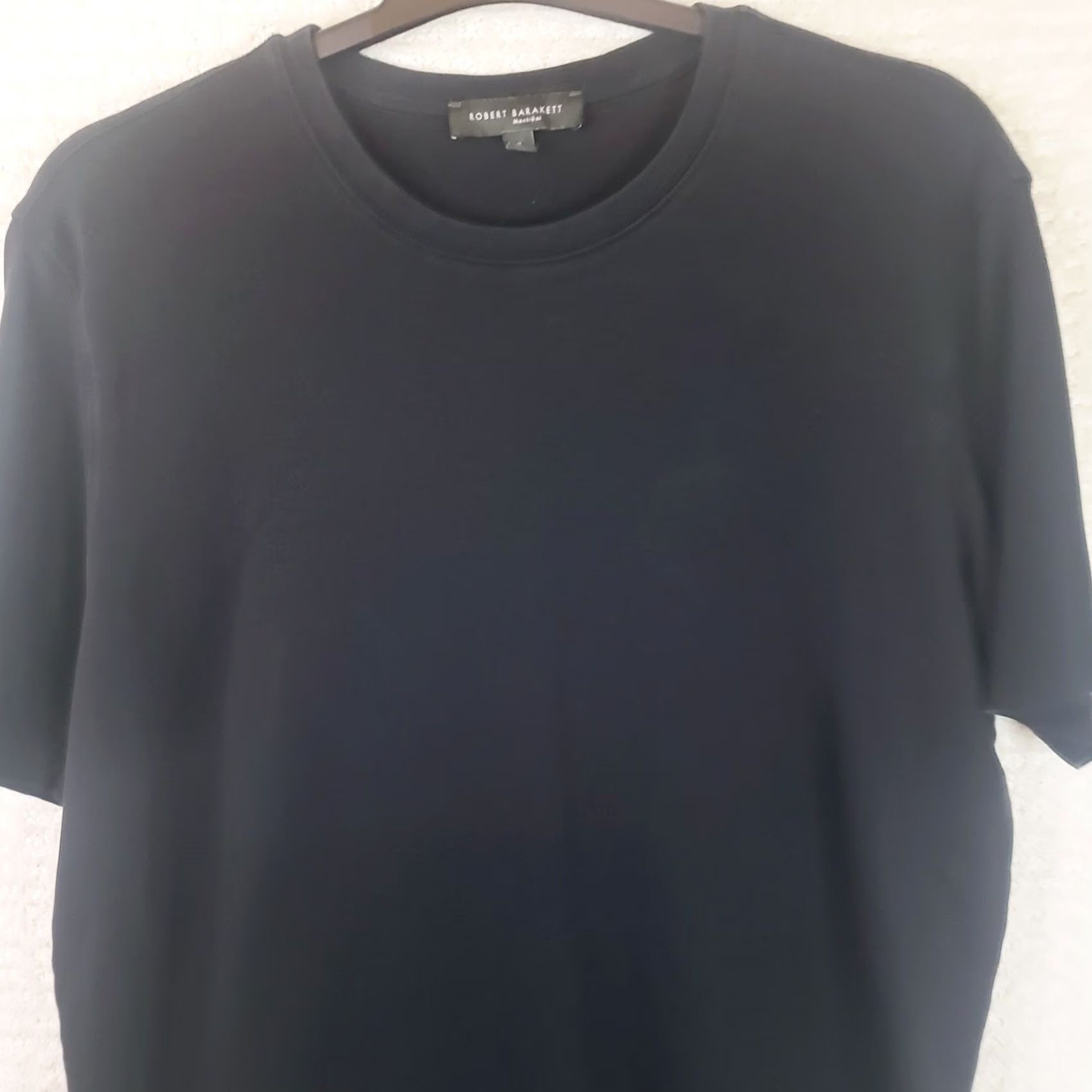 Vintage VINTAGE ROBERT BARAKEET Shirt Mens XL Black Fashion T-Shirt Size US XL / EU 56 / 4 - 2 Thumbnail