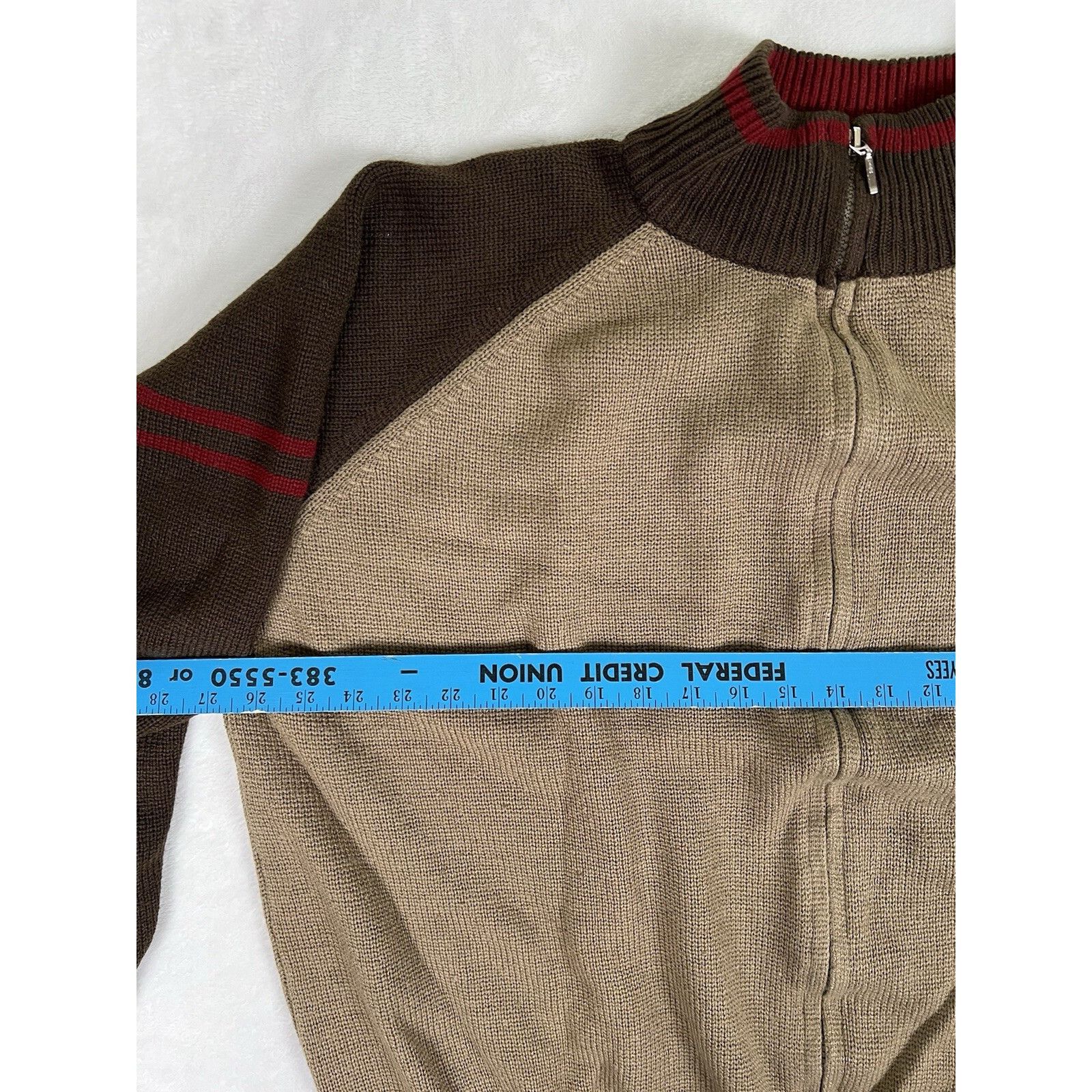 Sideout Vintage Sideout Full Zip Fleece Knit Sweater Size XL Brown S Size US XL / EU 56 / 4 - 3 Thumbnail