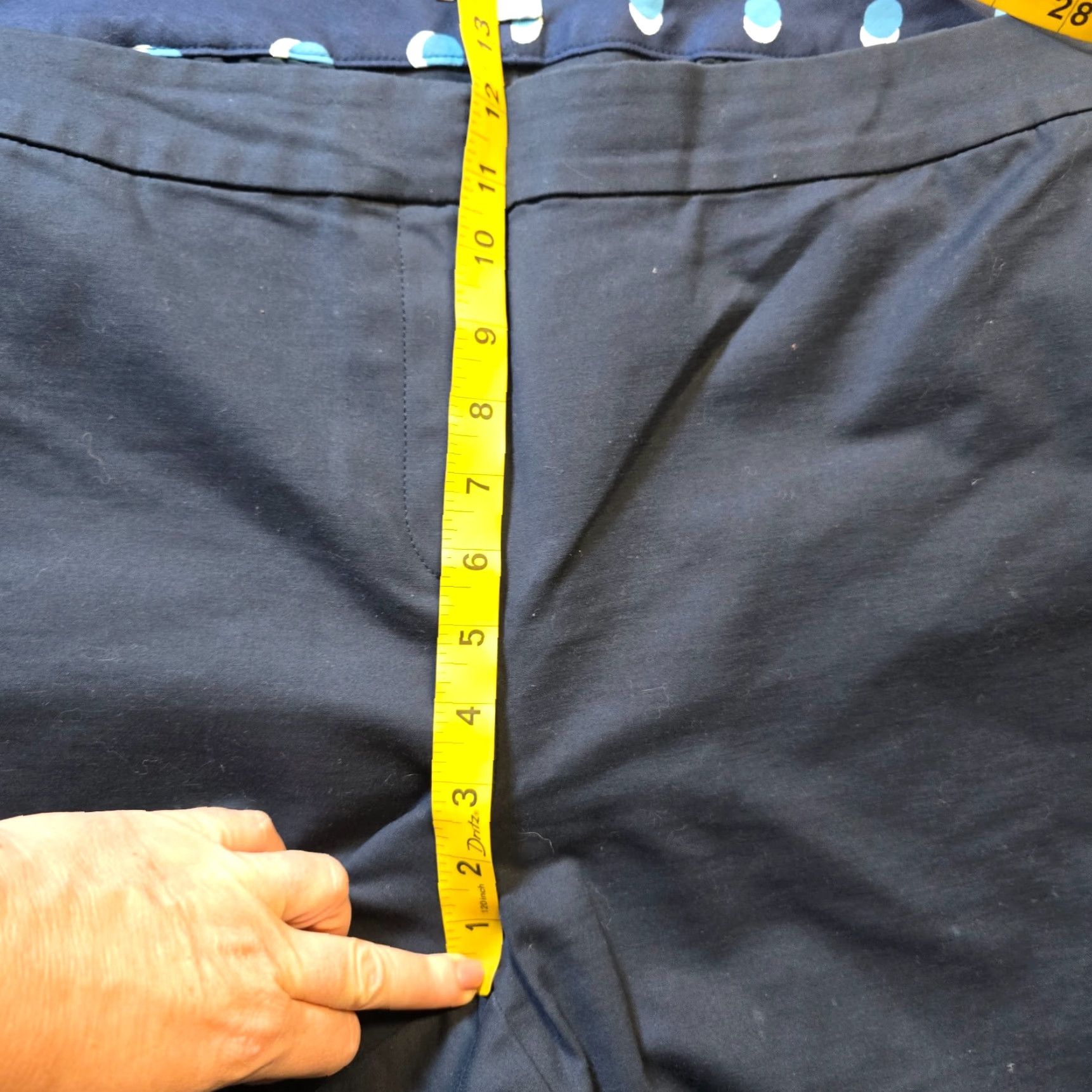 Boden Boden Pants Womens 18 Long Blue Chino Pockets High Rise Capsule Career Casual Mens Size 40" / US 18 - 7 Thumbnail