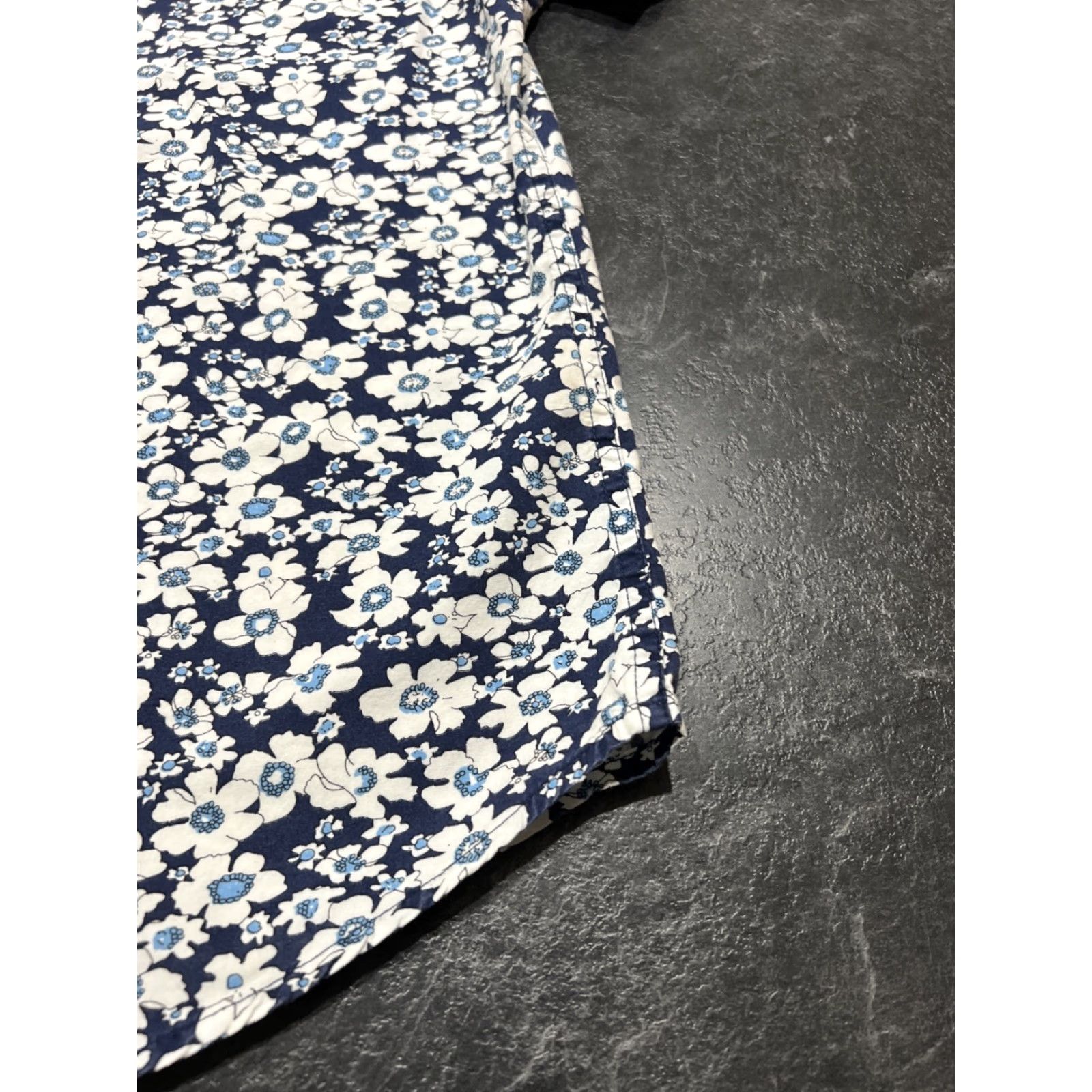 Denime VINTAGE Denim & Flower Ricky Singh Men L Short Sleeve Casual Shirt Tropical Floral Cotton Button-Up Size US L / EU 52-54 / 3 - 7 Thumbnail