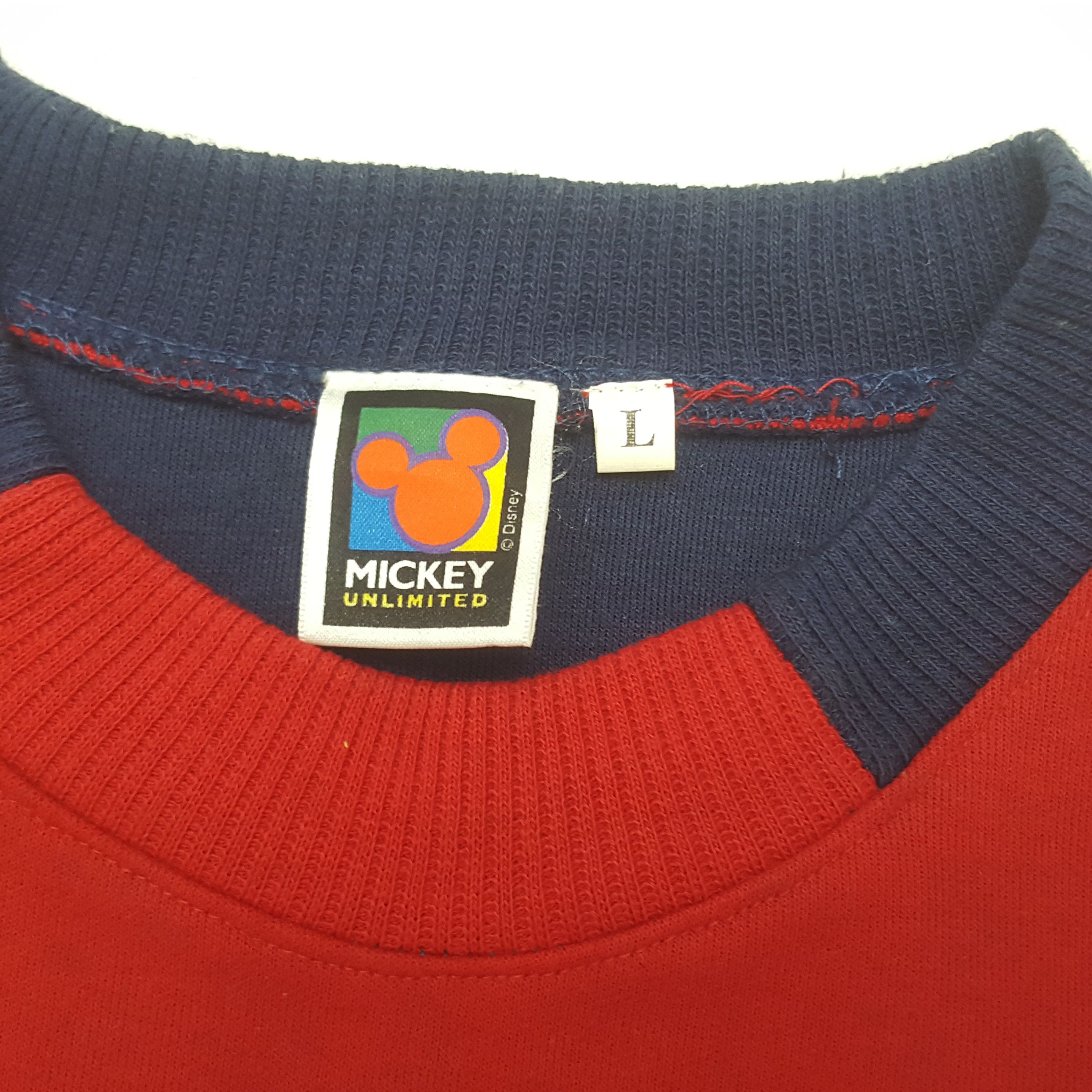 Disney × Mickey Mouse × Vintage Vintage Mickey Mouse Disney Cartoon Character Sweatshirt Size US M / EU 48-50 / 2 - 4 Thumbnail