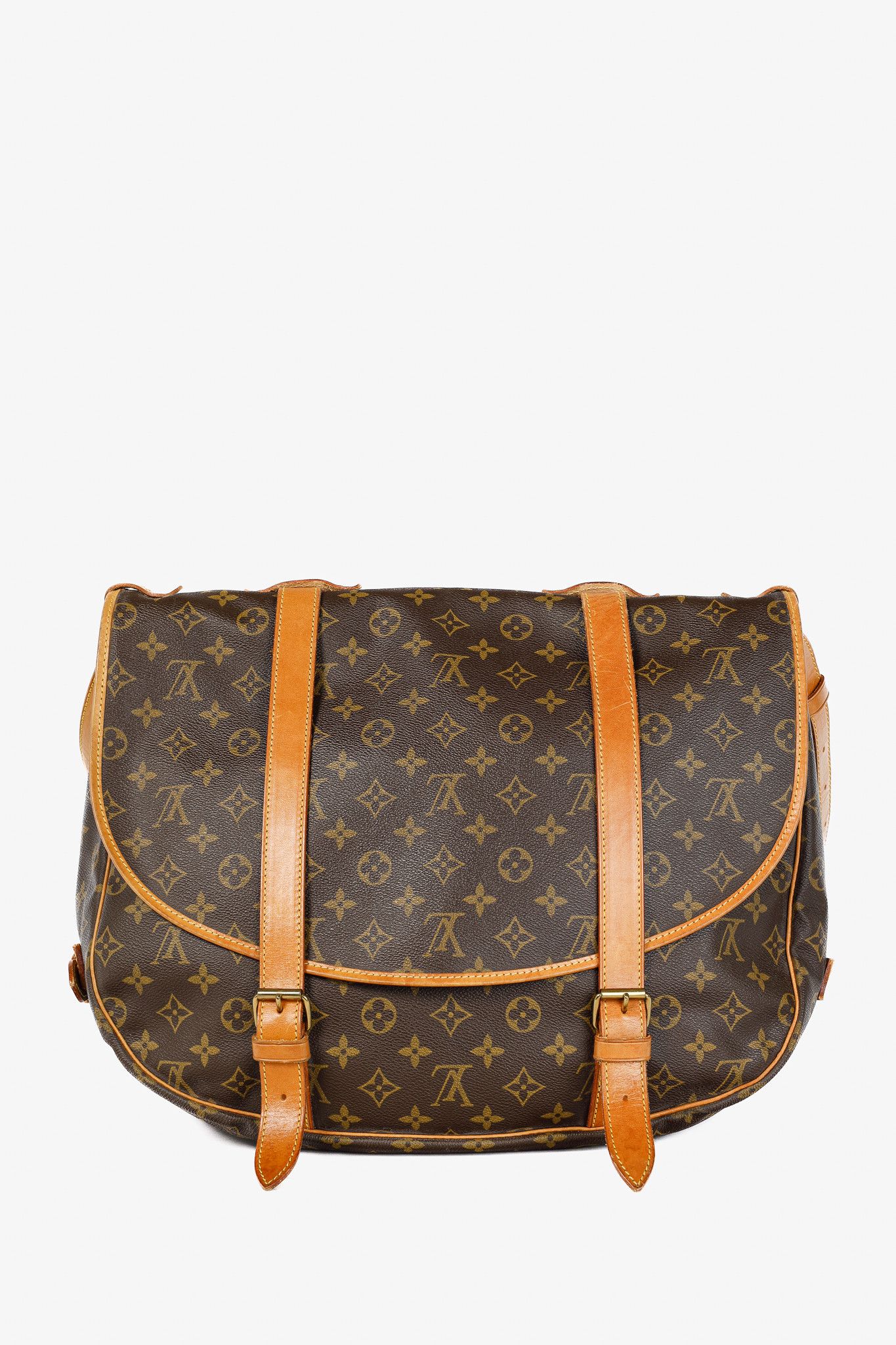 Louis Vuitton Louis Vuitton Saumur Monogram Canvas Large Satchel Size ONE SIZE - 4 Thumbnail