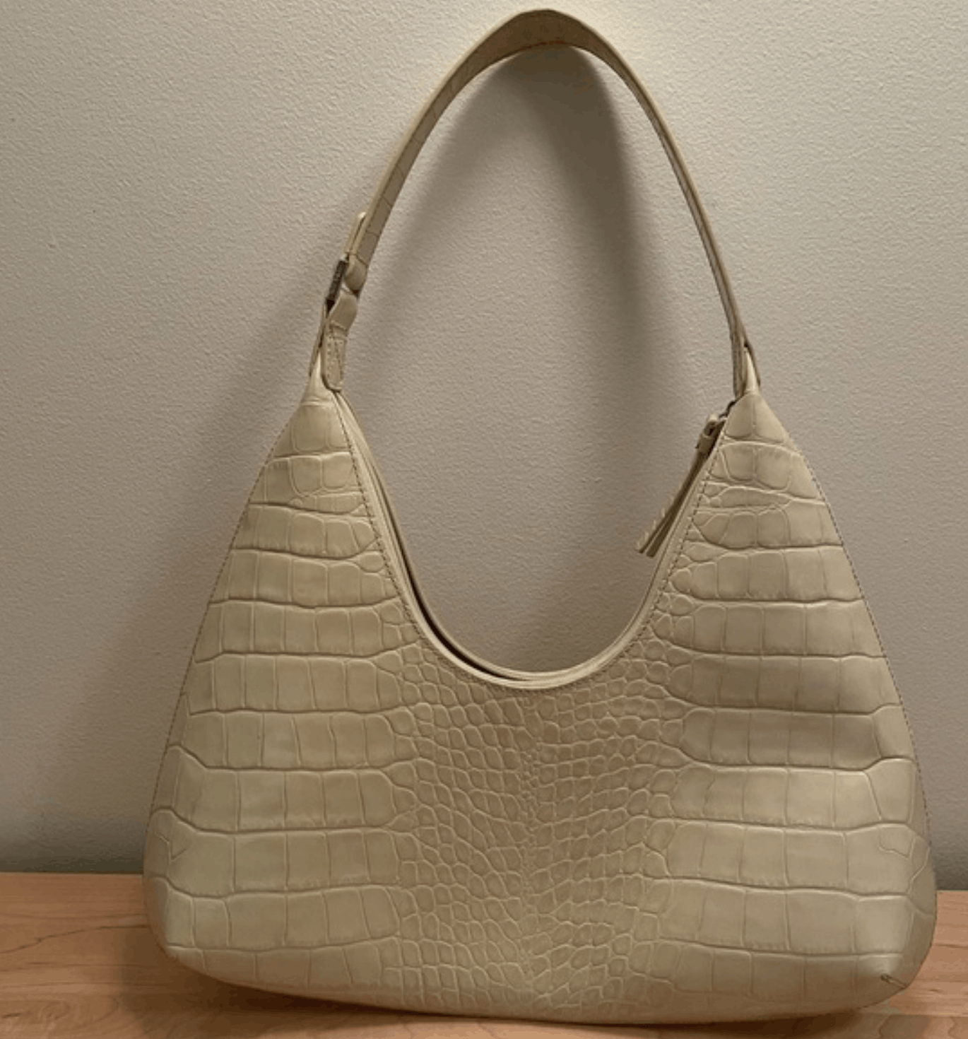 By Far BY FAR Off-White Croc Amber Bag Size ONE SIZE - 4 Thumbnail