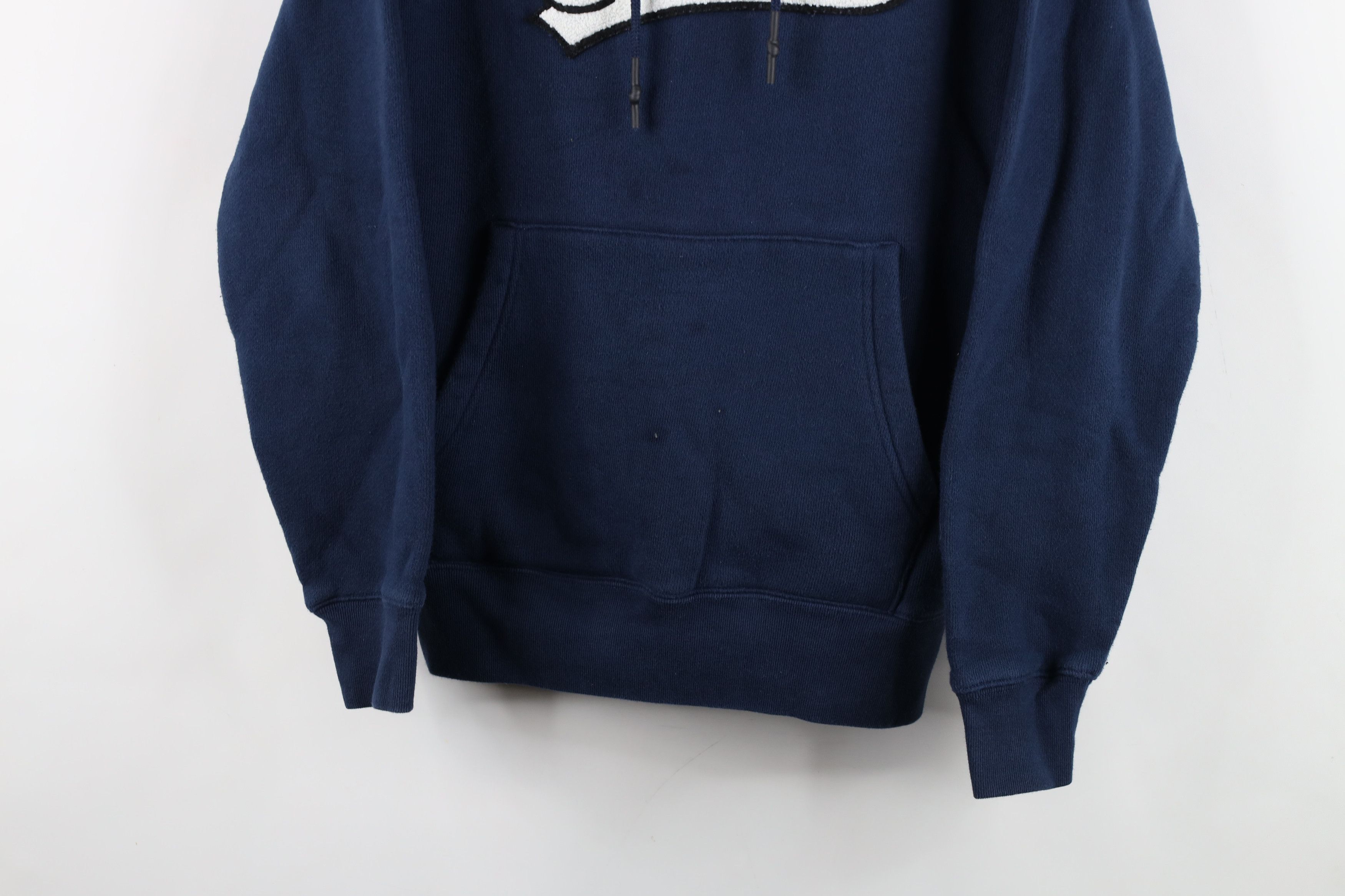 Vintage Y2K Streetwear Heavyweight Spell Out Ohio Hoodie Blue Size S / US 4 / IT 40 - 3 Thumbnail