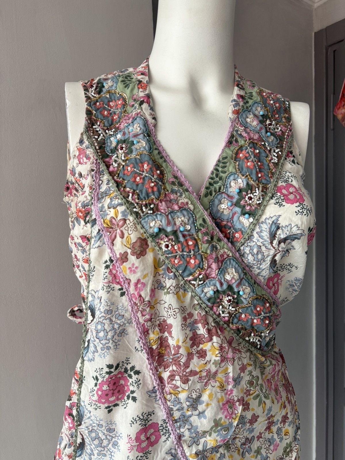 Vintage y2k Derhy blouse Size L / US 10 / IT 46 - 6 Thumbnail