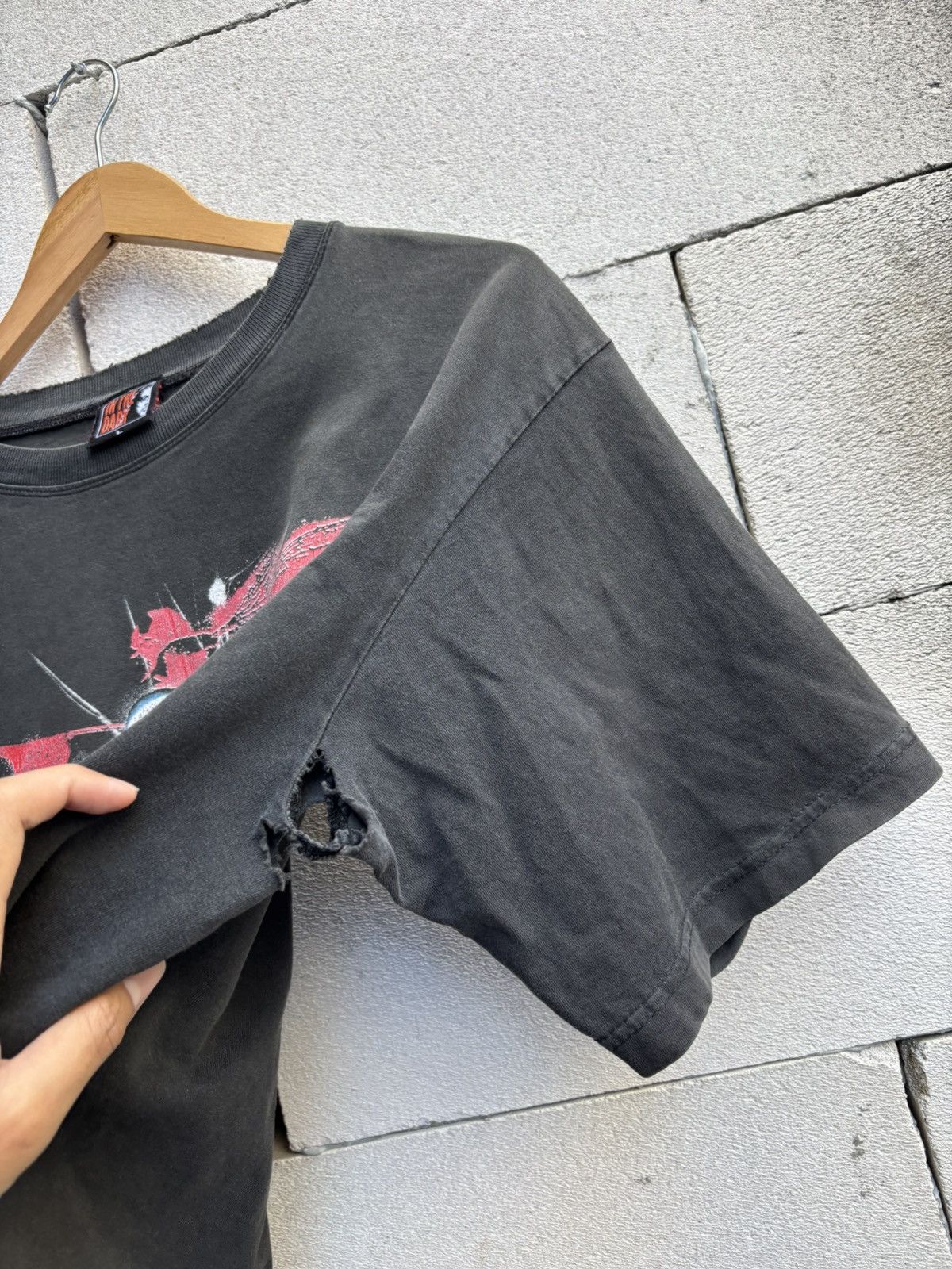 Band Tees Thrashed Distressed LINKIN PARK Tee ERD Grunge Bootleg Size US L / EU 52-54 / 3 - 7 Thumbnail