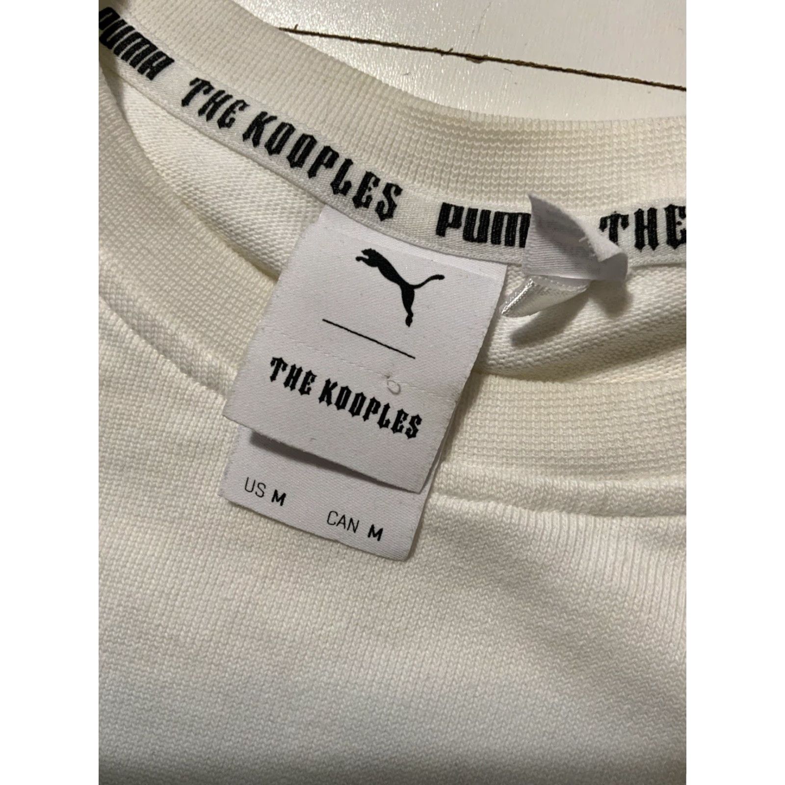 Puma Puma X The Kooples United Troublemakers Skull Crossbone S/S 2019 T-Shirt Sz. M Mens Size US M / EU 48-50 / 2 - 6 Thumbnail