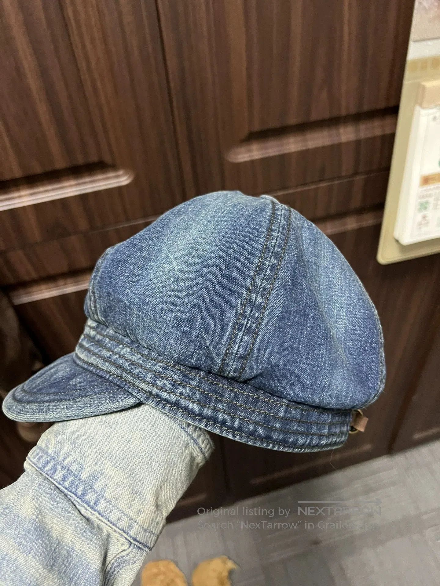 RRL Ralph Lauren RRL Denim Hat in One Size. Size ONE SIZE - 8 Thumbnail