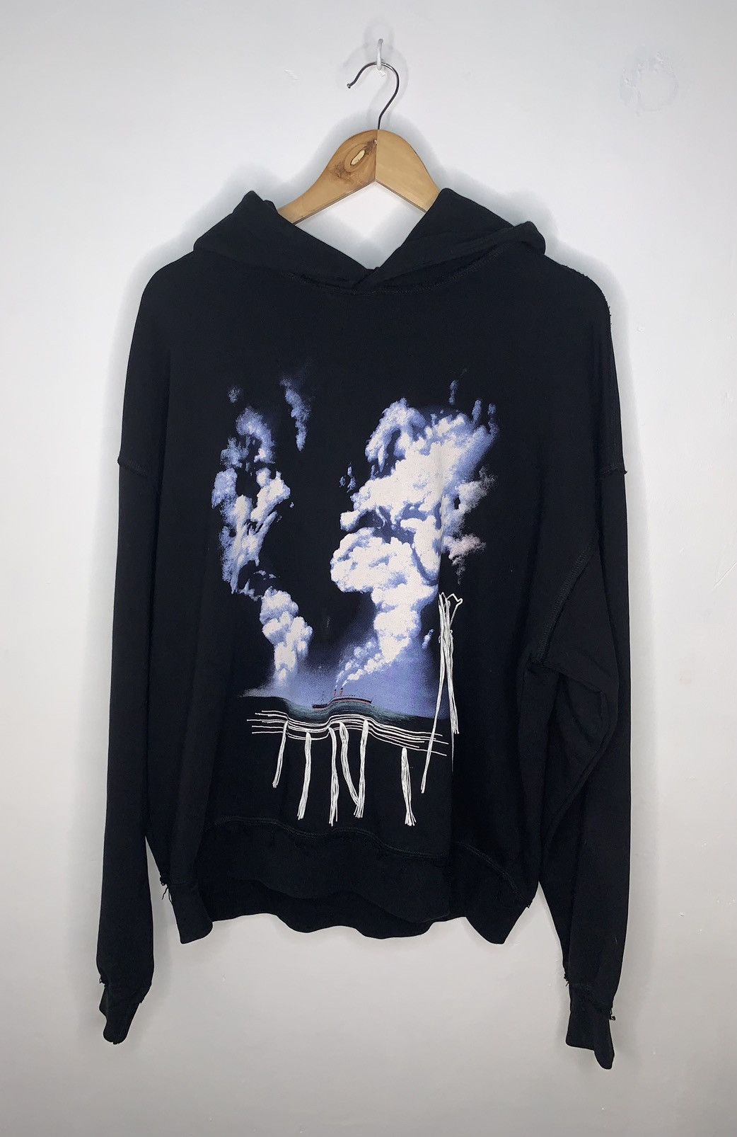image of Misbhv Oblinski "oneness" Hoody Jacket in Black, Men's (Size Medium)
