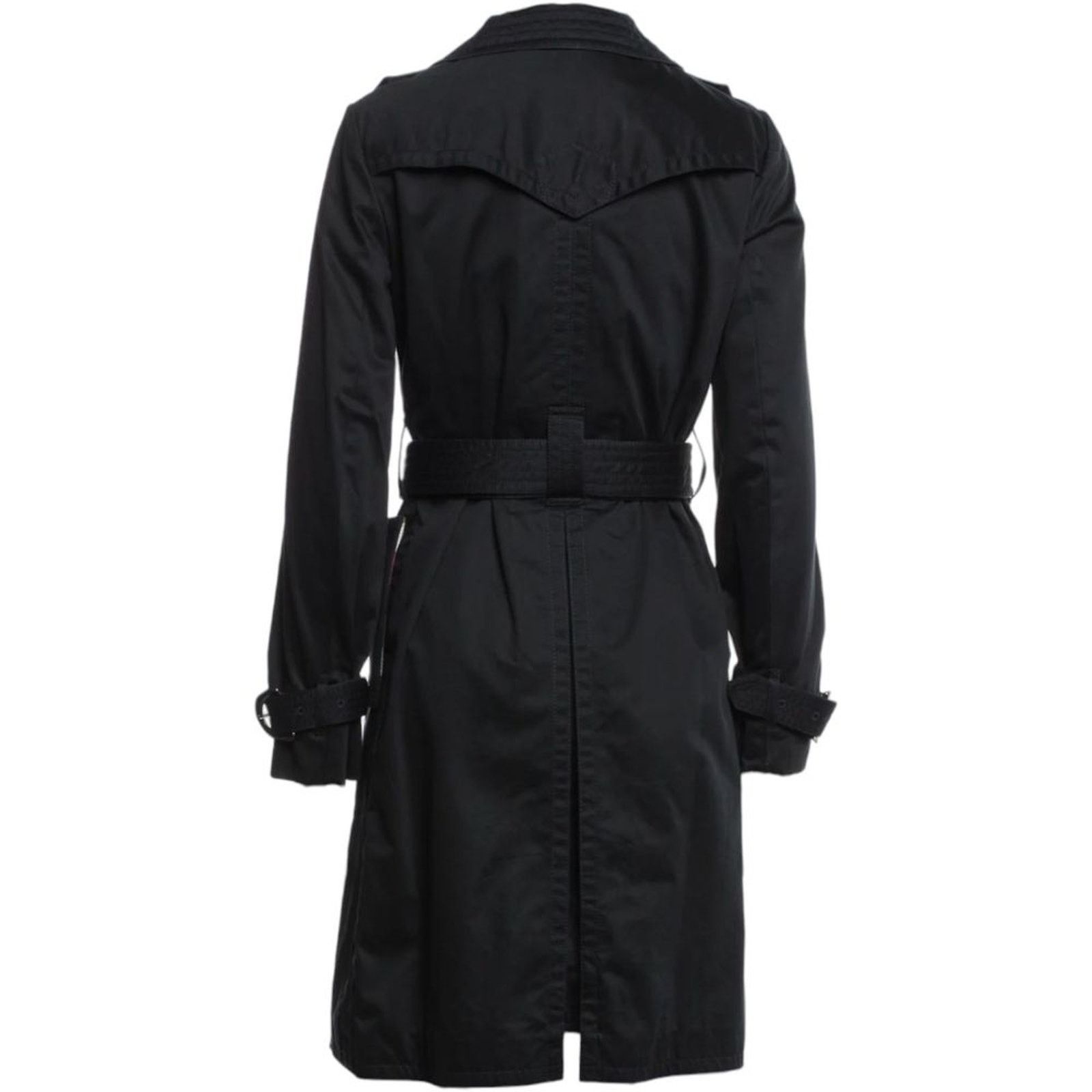 Coach COACH 1941 Navy Blue Trench Coat, XS/US2 Size XS / US 0-2 / IT 36-38 - 3 Thumbnail