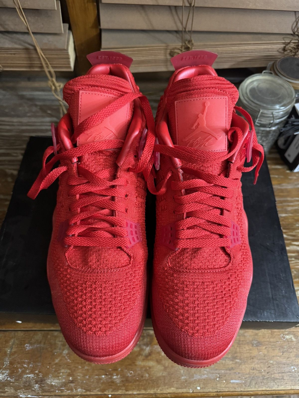 Jordan Brand Jordan 4 Retro Flynit Size US 11.5 / EU 44-45 - 4 Thumbnail