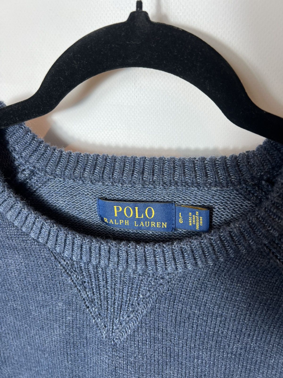 Polo Ralph Lauren Vintage streetwear Polo Ralph Lauren Crew Neck Sweatshirt Size US L / EU 52-54 / 3 - 5 Thumbnail