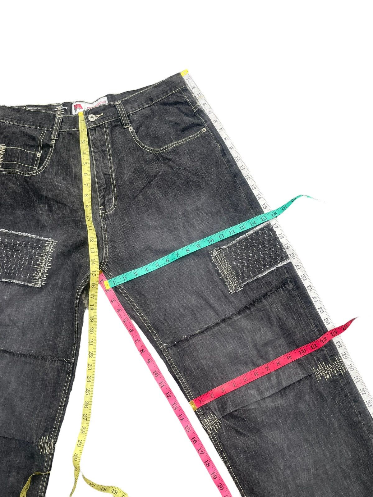 JNCO Pepe Jeans UK Baggy Custom Denim Size US 39 - 19 Thumbnail