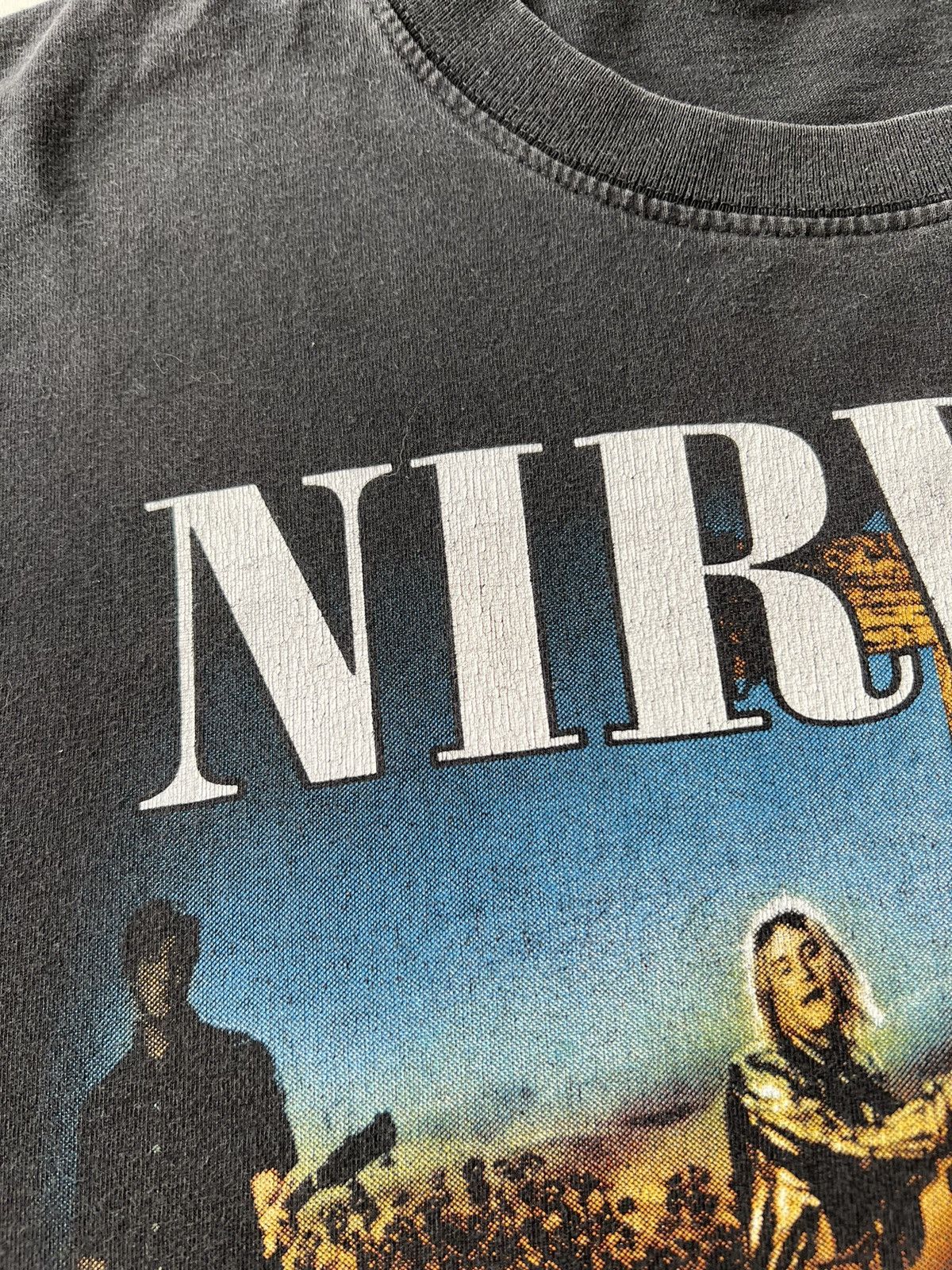 Band Tees Vintage 90s Nirvana Kurt Cobain MTV Unplugged Boot Size US L / EU 52-54 / 3 - 7 Thumbnail