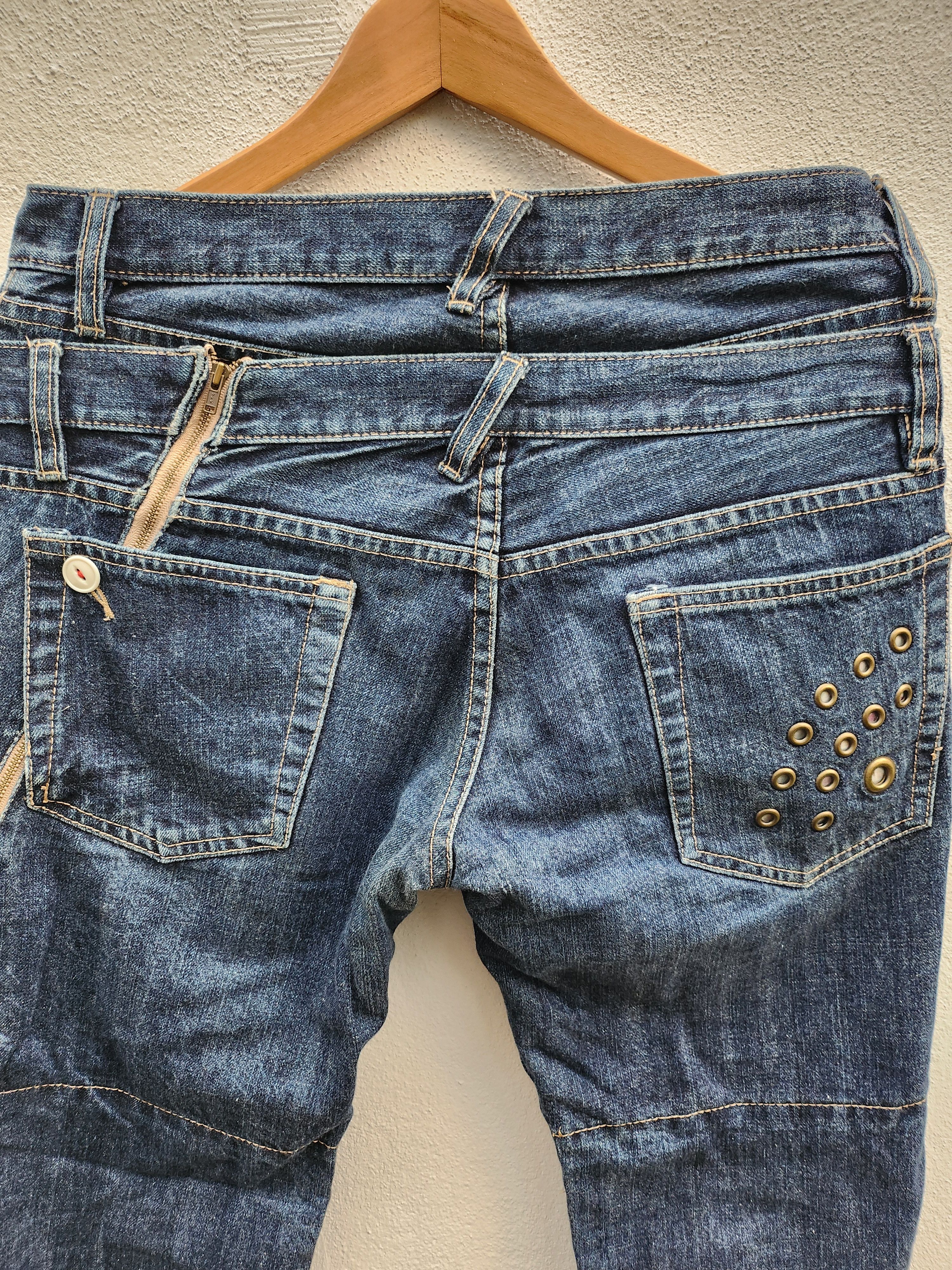 PPFM 💥PPFM Double Waist Denim Avant Garde Japan Size US 30 / EU 46 - 11 Thumbnail