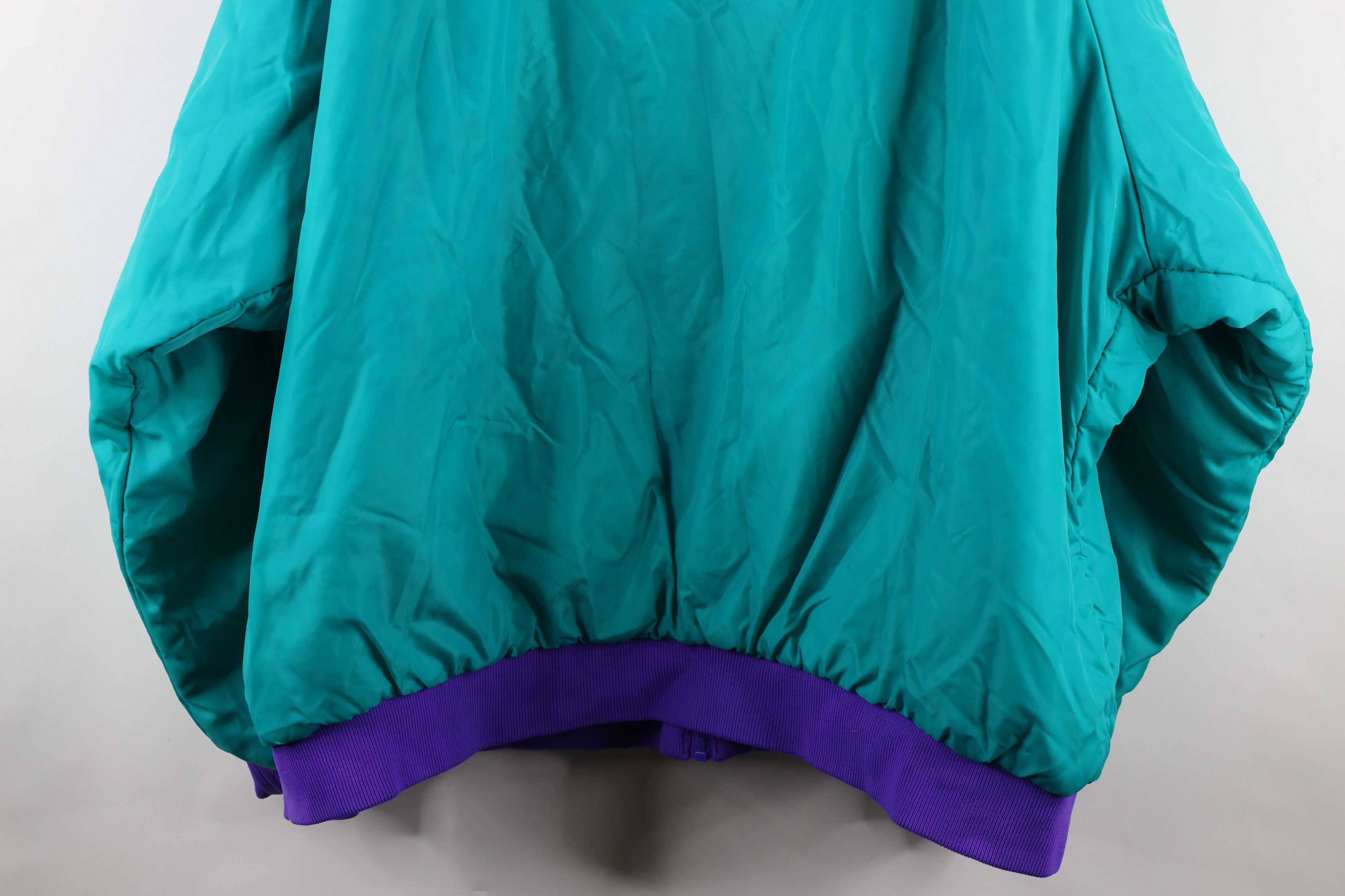 Columbia × Vintage Vintage 90s Columbia Reversible Full Zip Bomber Jacket Size US XXL / EU 58 / 5 - 10 Thumbnail
