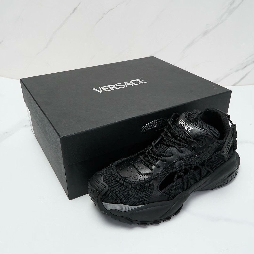 Versace Versace Mercury Hollow Strap Casual Shoes Size US 8 / EU 41 - 1 Thumbnail