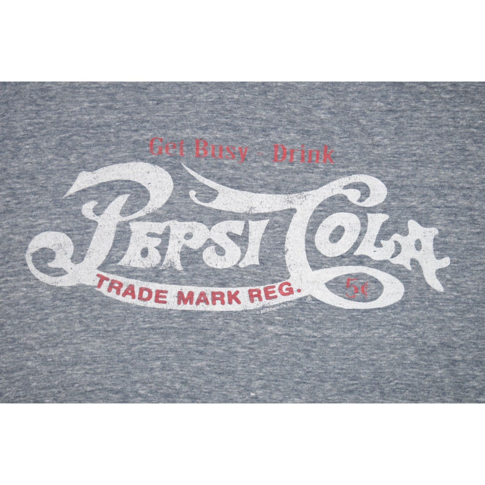 Vintage VINTAGE SAVVY PEPSI MENS T-Shirt Short Sleeve Crew Neck Blue Grey Retro Logo Classic Modern Size US 31 - 2 Thumbnail