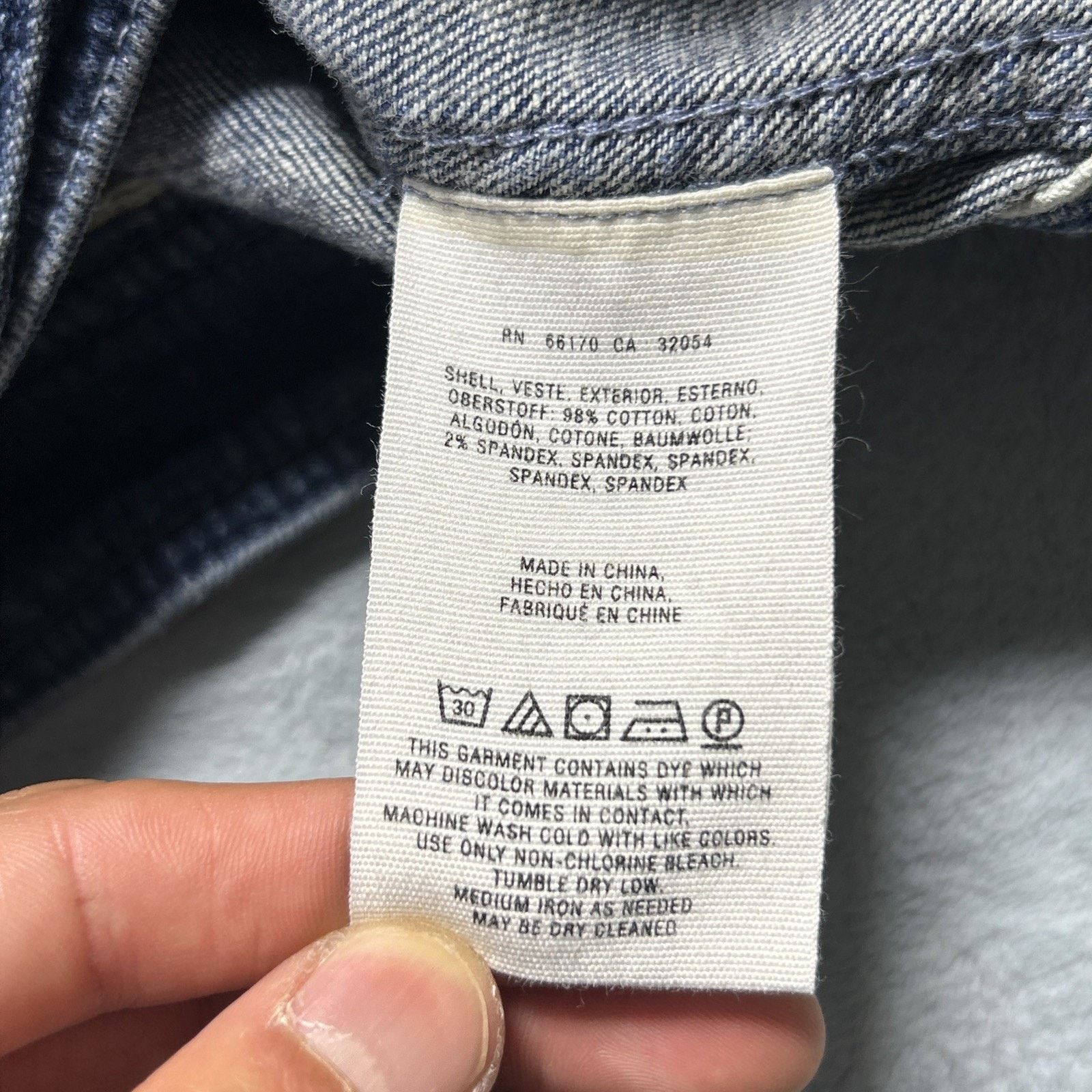 Anthropologie Anthropology Pilcro Letter Press Denim Jacket Womens XS Crop Size XS / US 0-2 / IT 36-38 - 10 Thumbnail