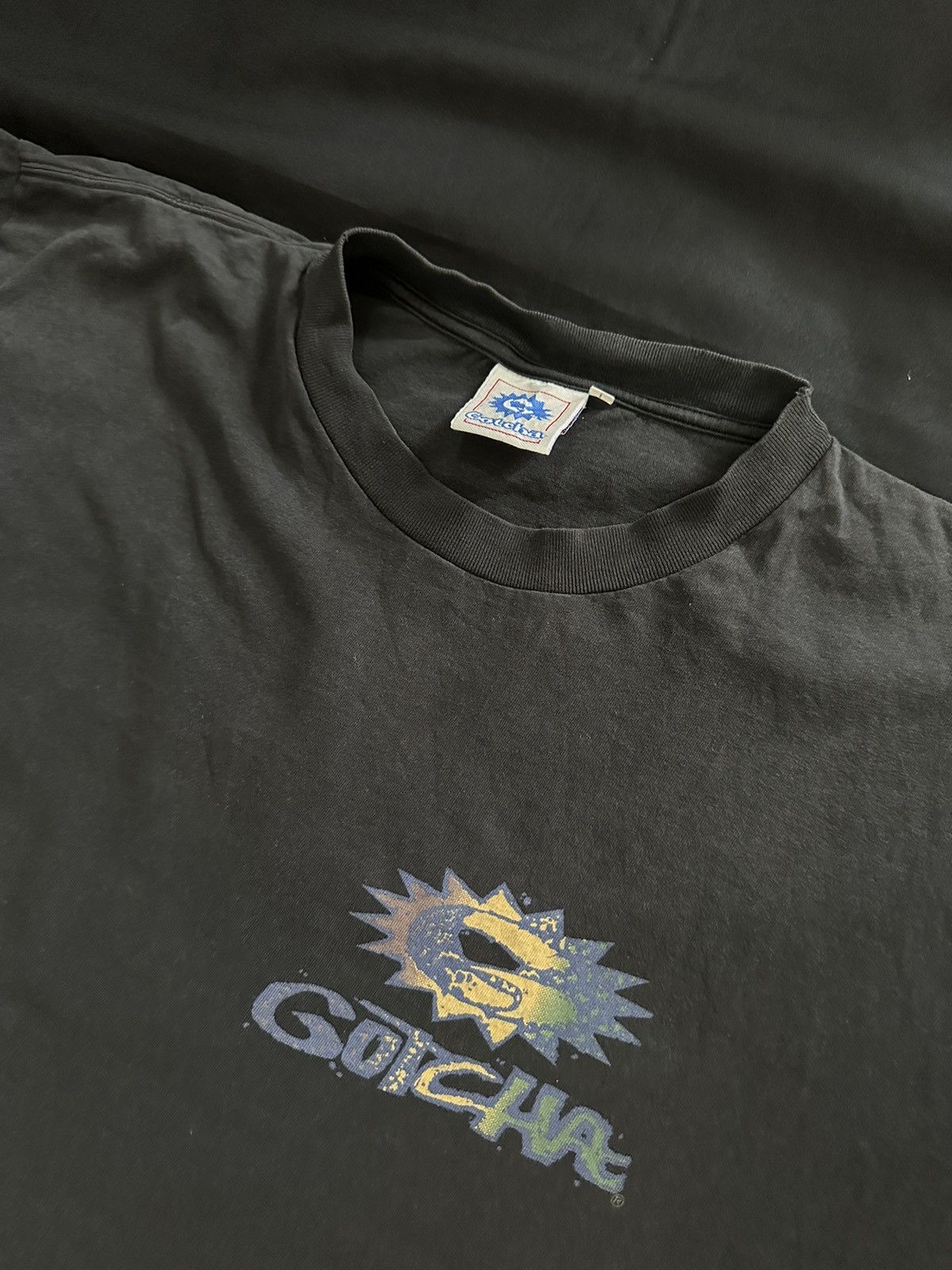 Gotcha × Vintage Vintage Very Rare 90’s 94’s Gotcha Surf Tee single stitch Size US L / EU 52-54 / 3 - 3 Thumbnail