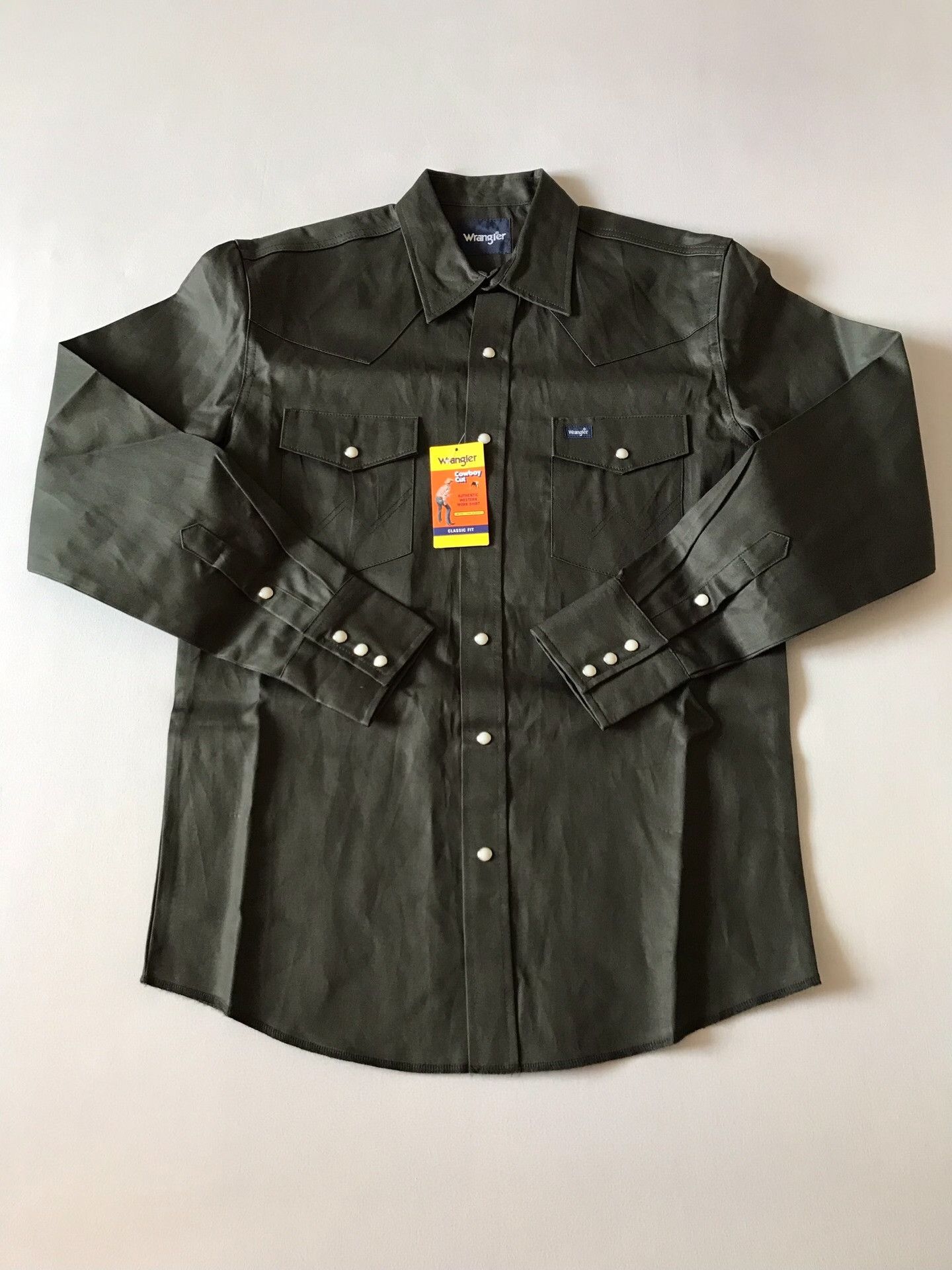 Wrangler Wrangler MS70519 Western Shirt Size US M / EU 48-50 / 2 - 1 Thumbnail