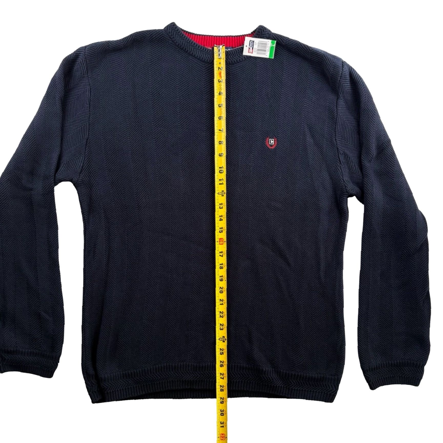 Chaps VINTAGE Chaps Men’s Sweater Crew Neck Cotton Navy Blue L Size US L / EU 52-54 / 3 - 4 Thumbnail