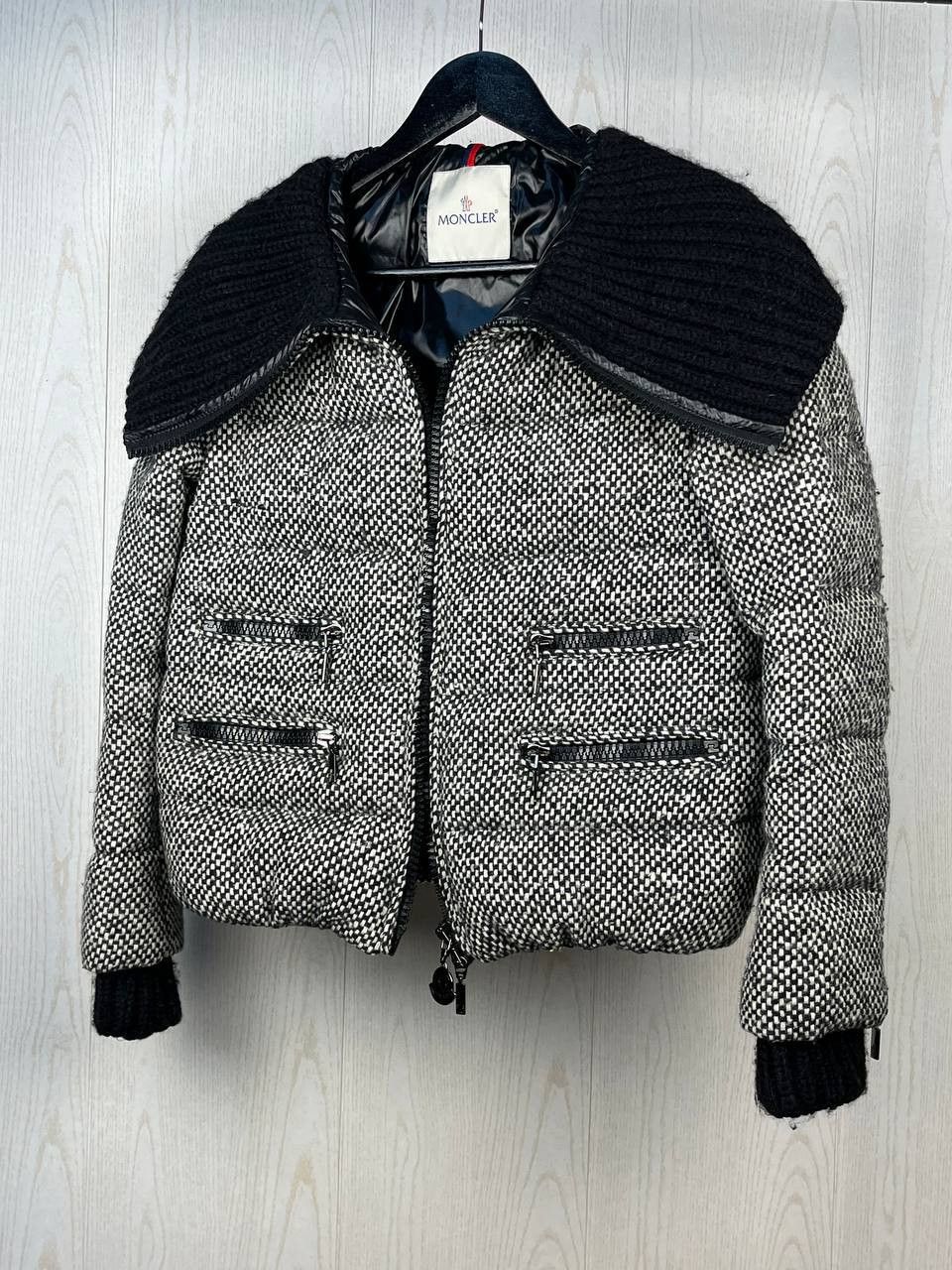 Moncler Moncler Putois wool women puffer jacket Size S / US 4 / IT 40 - 3 Thumbnail