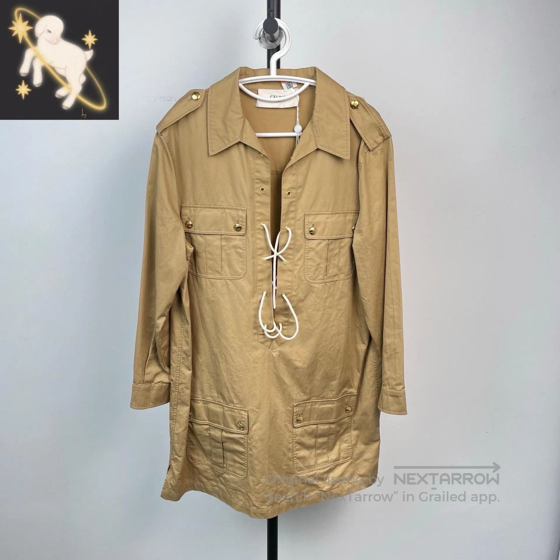 Celine Celine Beige V. Size S / US 4 / IT 40 - 1 Thumbnail