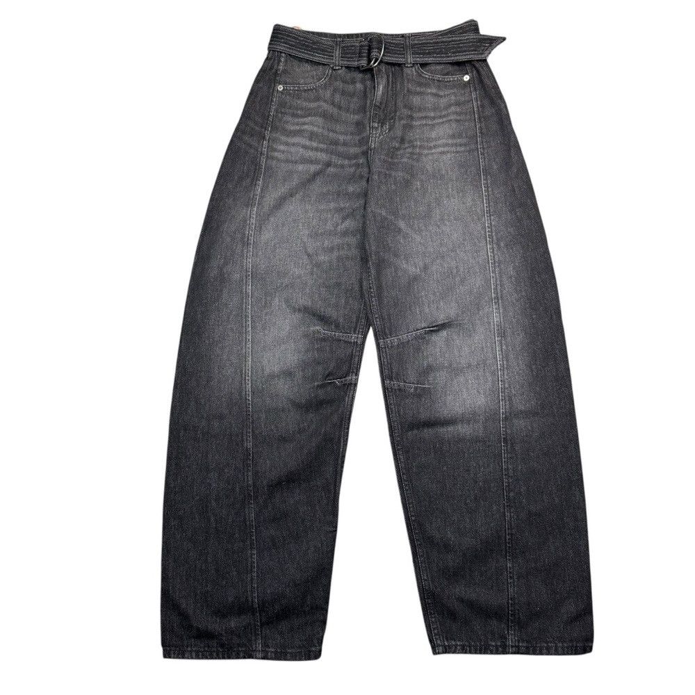 Hugo Boss NWT New Hugo Boss Balloon-leg Jeans In Black Rigid Denim Wi Size 27" / US 4 / IT 40 - 3 Thumbnail