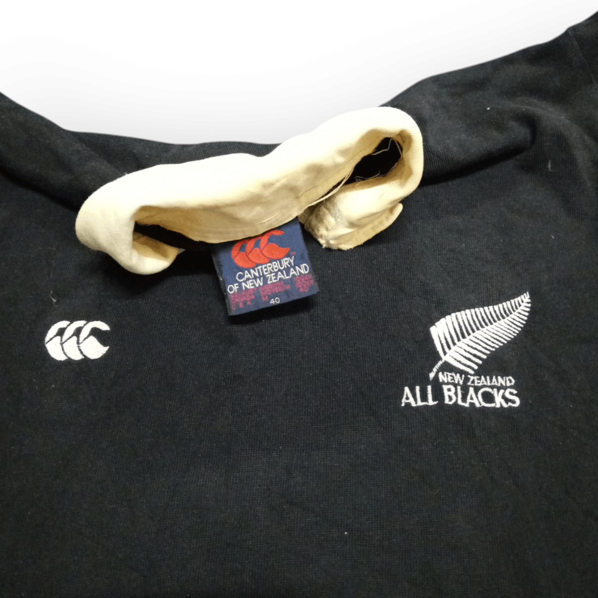 All Blacks × Canterbury of New Zealand × Vintage CANTERBURY NEW ZEALAND ALL BLACK Size US L / EU 52-54 / 3 - 5 Thumbnail