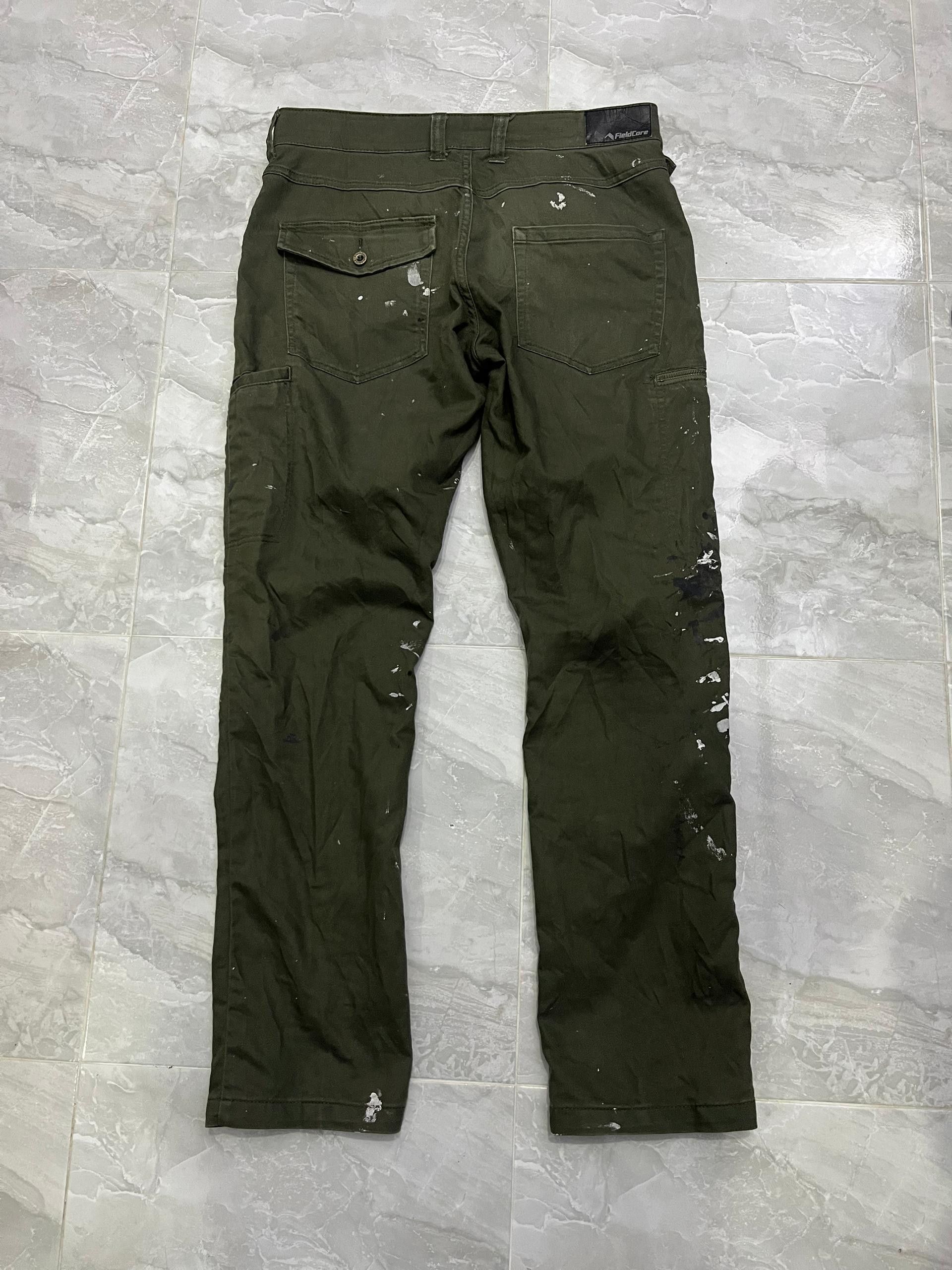 Japanese Brand FieldCore Paint Splatter Work Pants Archive Size US 32 / EU 48 - 8 Thumbnail