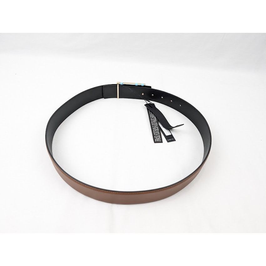 Amiri o1rshd1 Size: 85 / Core 4cm Nappa Belt in Brown Size 32 - 16 Thumbnail
