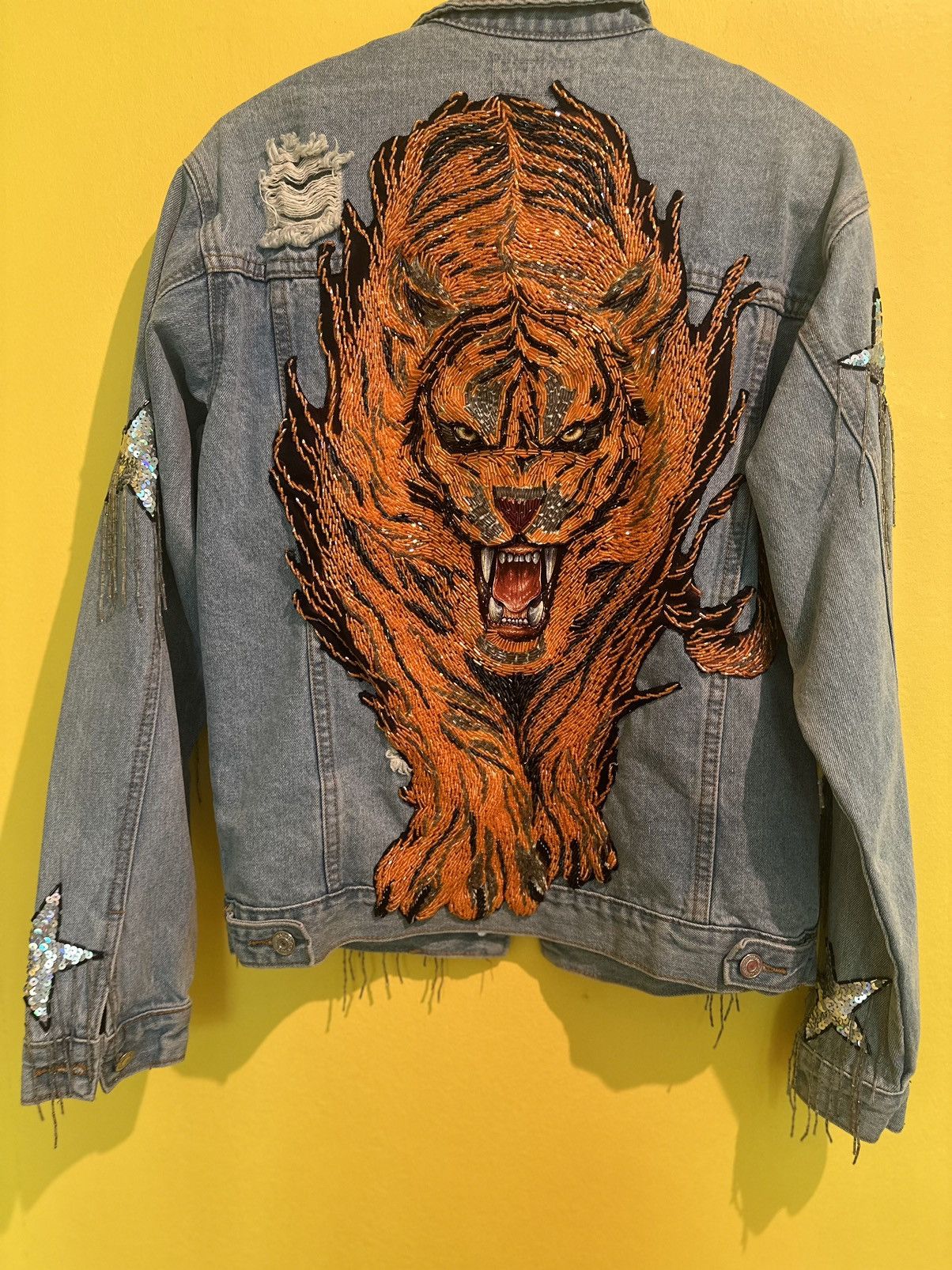 Other Embroidered Patches Jeans Jacket Size ONE SIZE - 2 Thumbnail