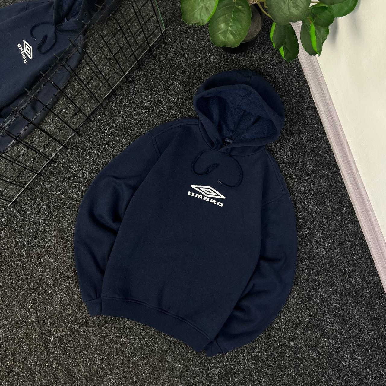 Umbro Umbro Vintage Hoodie 90s Big Embroidered Logo Baggy Fit Size US XS / EU 42 / 0 - 1 Thumbnail