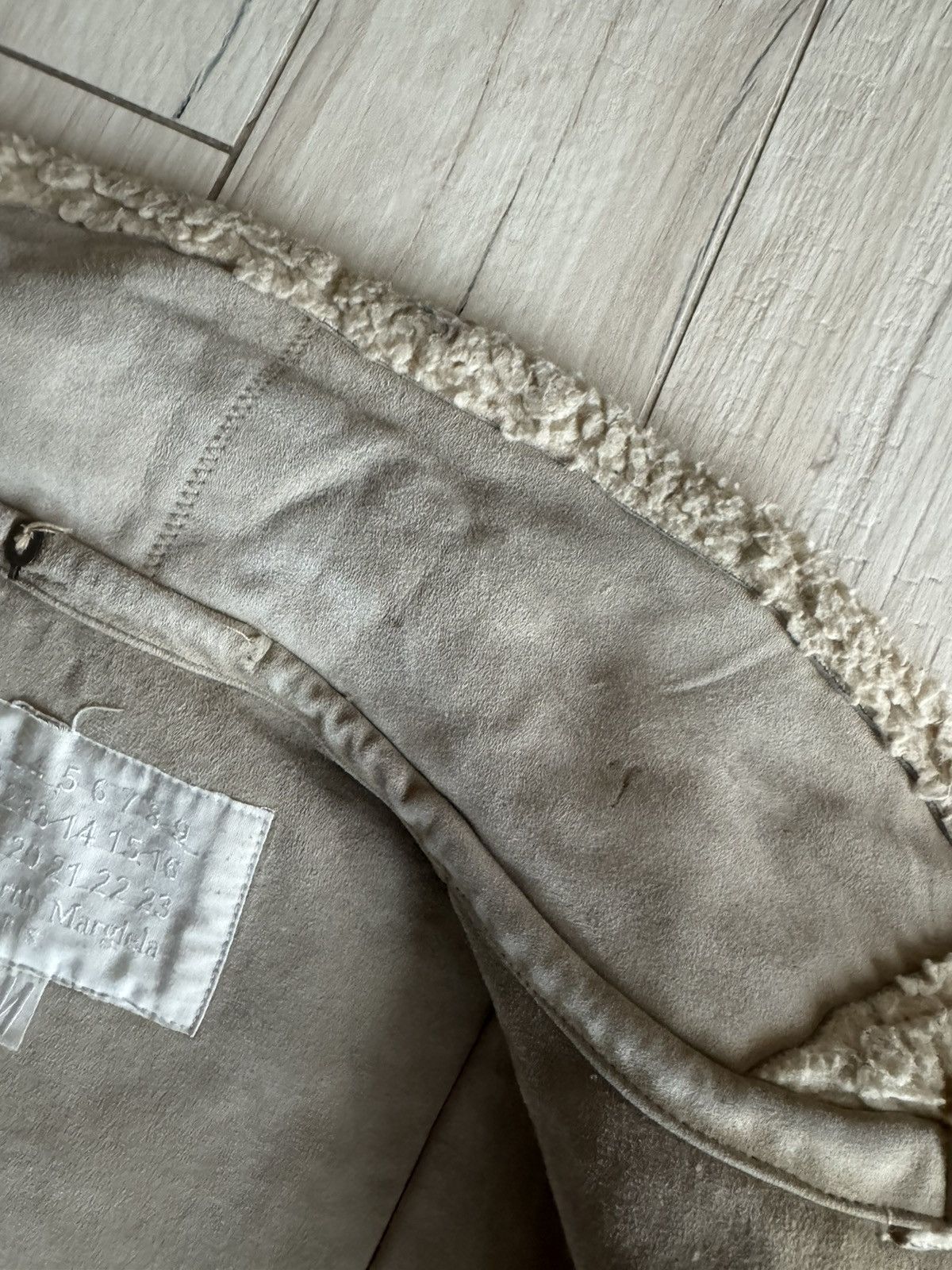 Maison Margiela Maison Margiela X H&M Ship Suit Pattern Cream Coat. Size US M / EU 48-50 / 2 - 14 Thumbnail