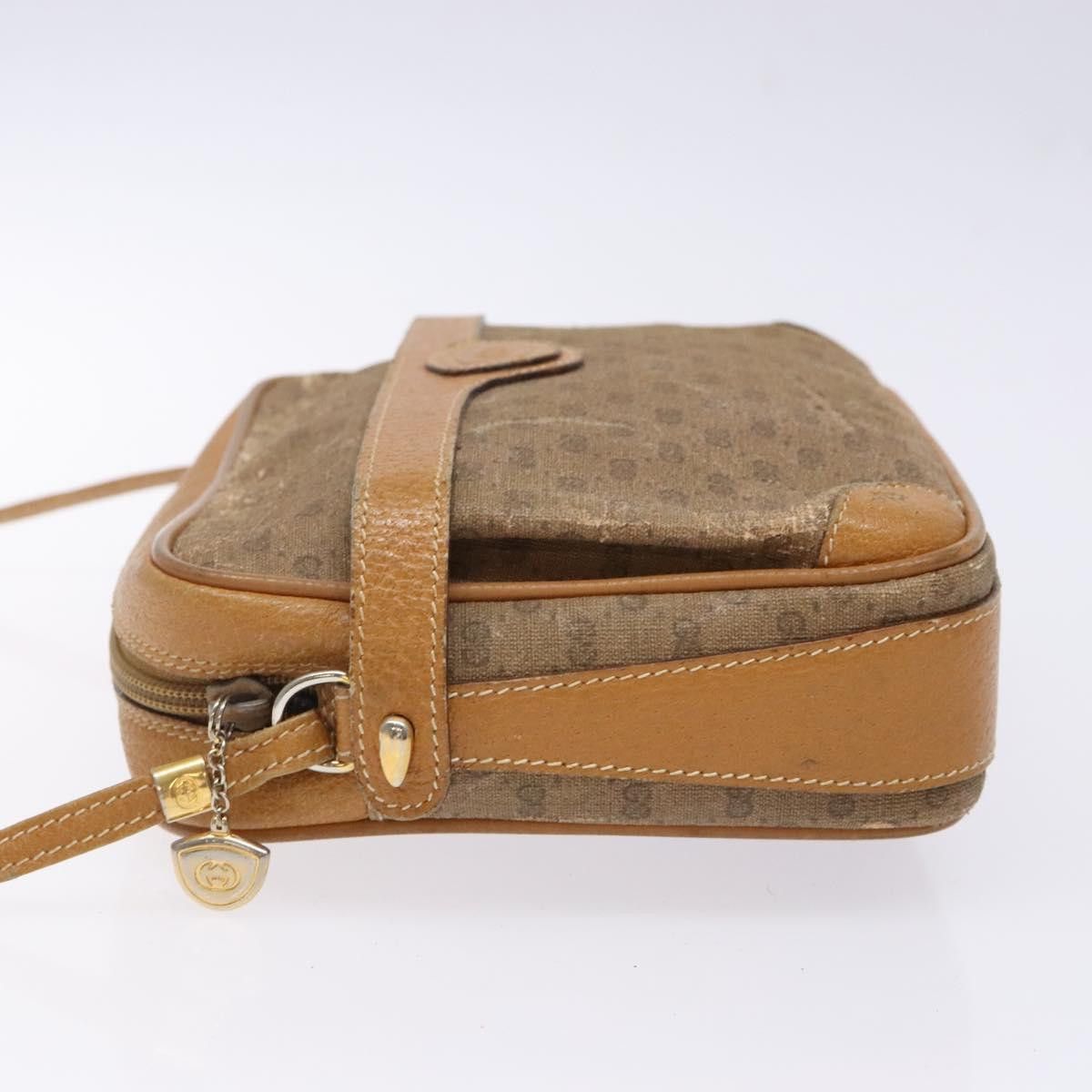 Gucci GUCCI Micro GG Supreme Shoulder Bag Pvc Beige Gold 007 904 Size ONE SIZE - 5 Thumbnail