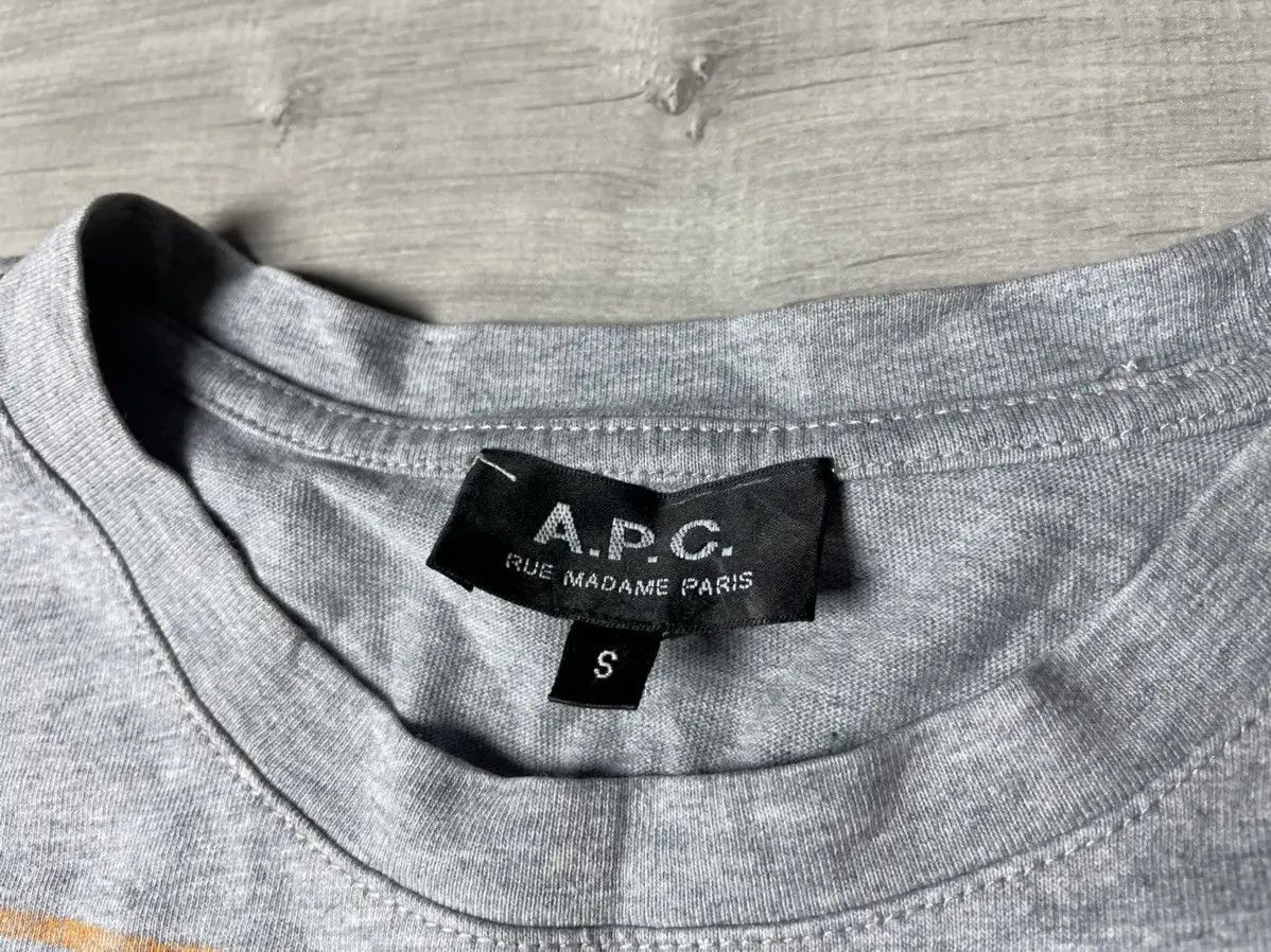 A.P.C. A.p.C T-shirt rue madame paris luxury size Small Size US S / EU 44-46 / 1 - 4 Thumbnail