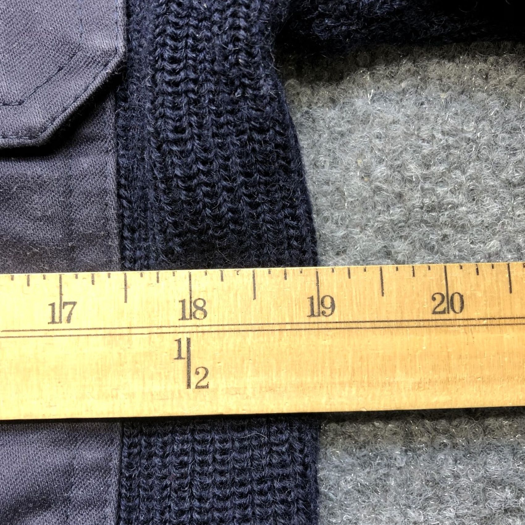 Commando VINTAGE? No. Safeguard Mens EU 46 Blue Wool Commando Pullover Army Military Crew Neck Knit Pockets Heavyweight Workwear 90s? None Size US XXL / EU 58 / 5 - 3 Thumbnail