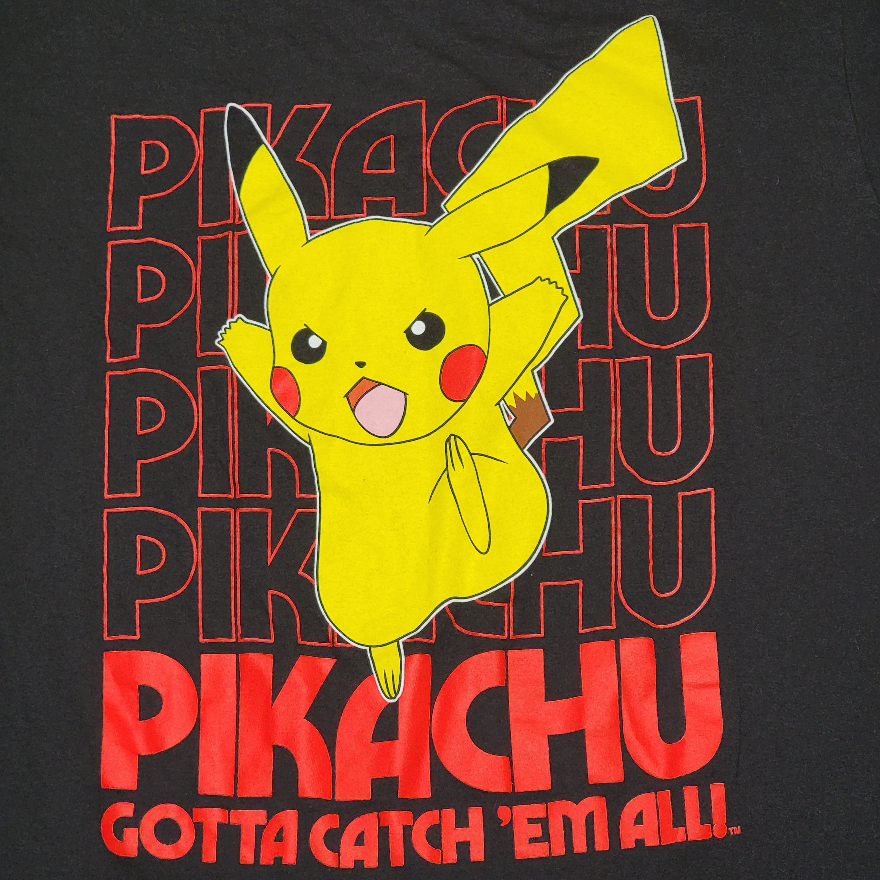 Pokemon Pokemon SS Unisex Tee "Pikachu Gotta Catch 'Em All" - XL* Size US XL / EU 56 / 4 - 2 Thumbnail