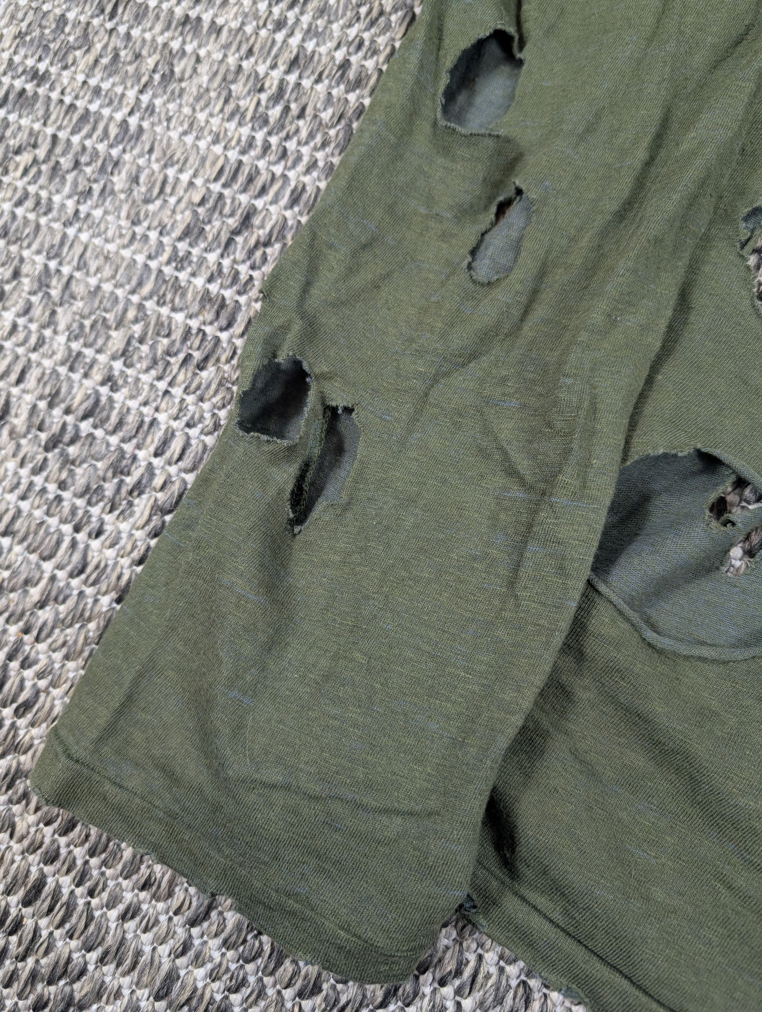 Balmain Balmain SS10 Bullet Ripped Distressed Decarnin Thermal Size US S / EU 44-46 / 1 - 7 Thumbnail