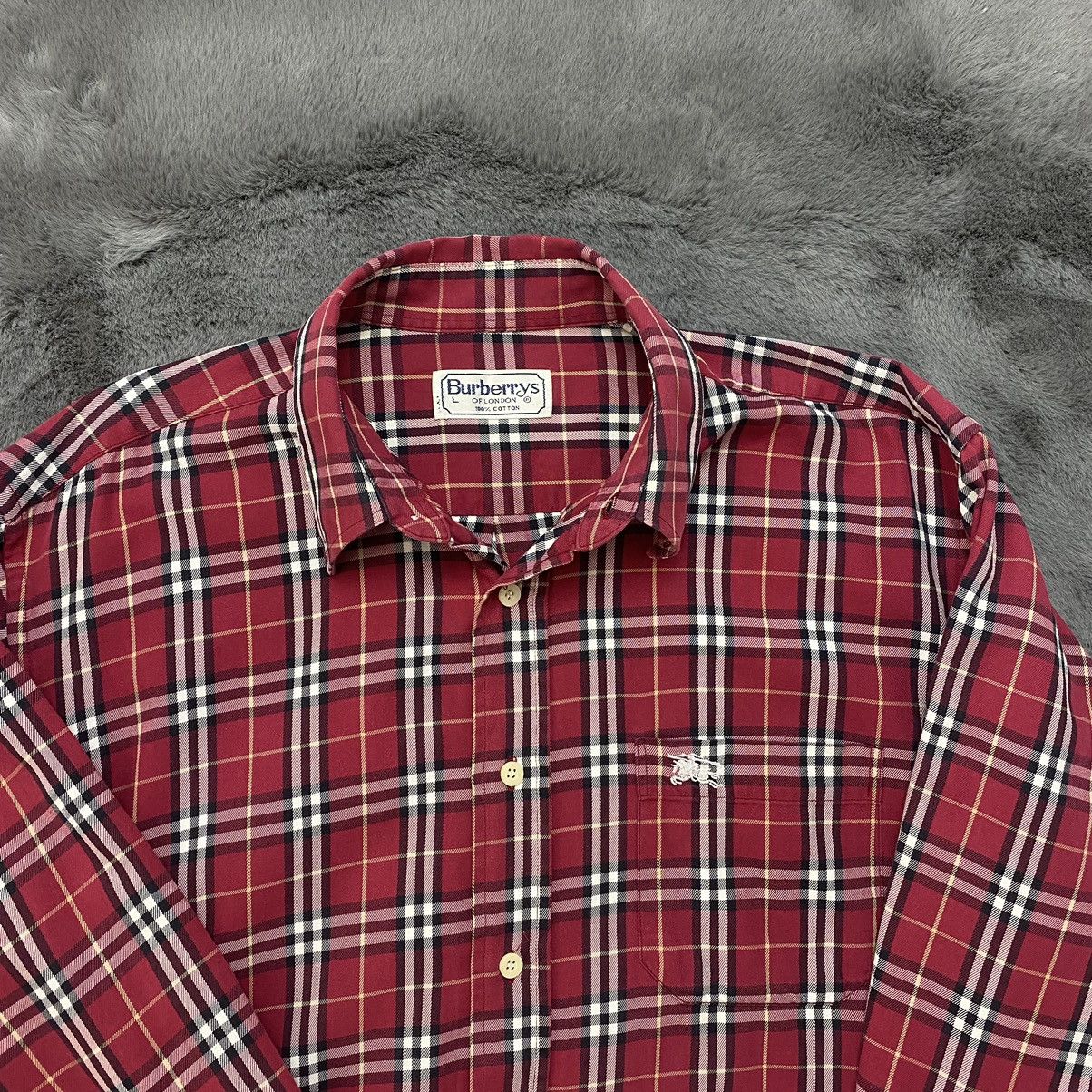 Burberry DL Burberry london vintage Checkered Flannel #023 Size US L / EU 52-54 / 3 - 13 Thumbnail