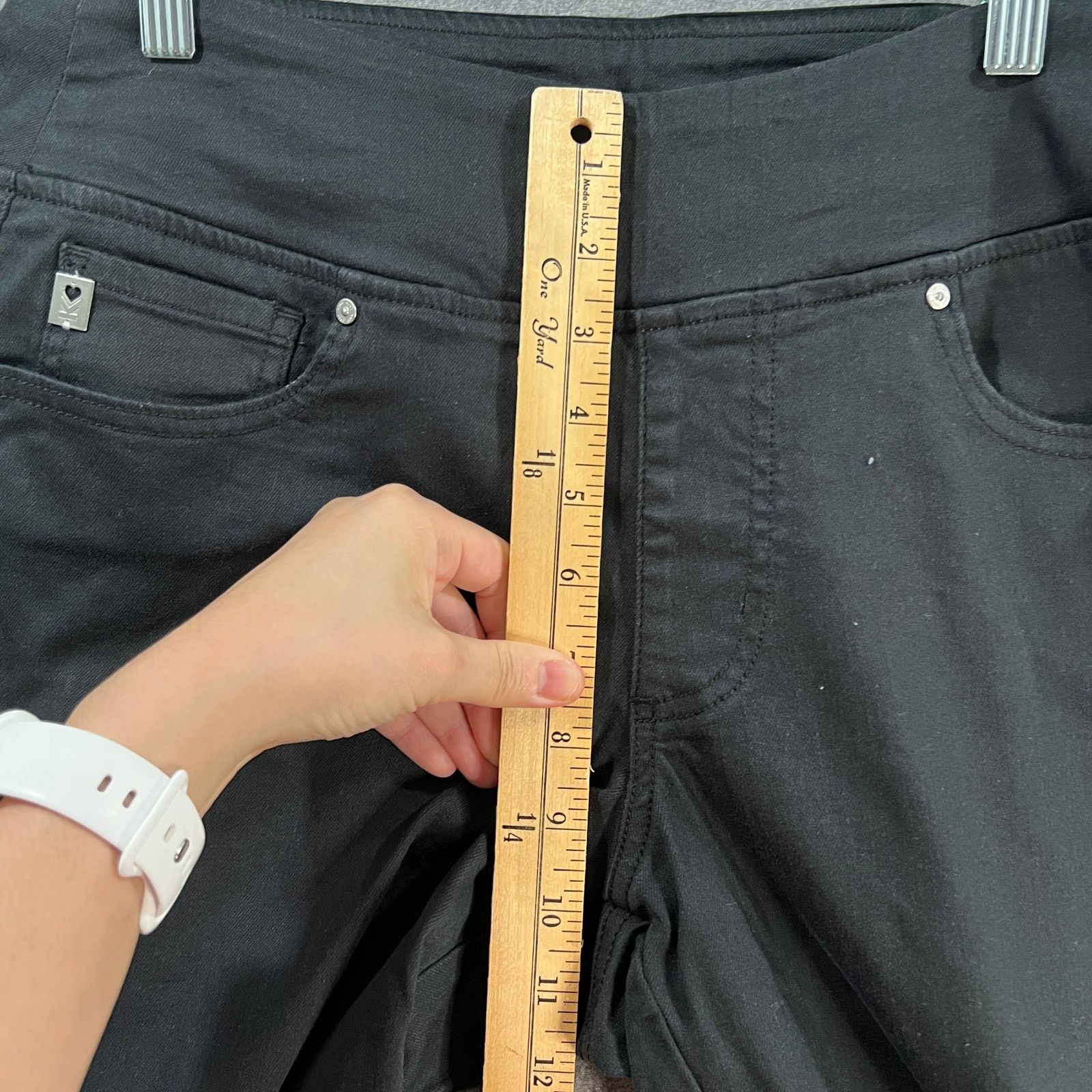 Other Belle By Kim Gravel TripleLuxe Reg Twill Cropped Str Size 34" / US 12 / IT 48 - 9 Thumbnail