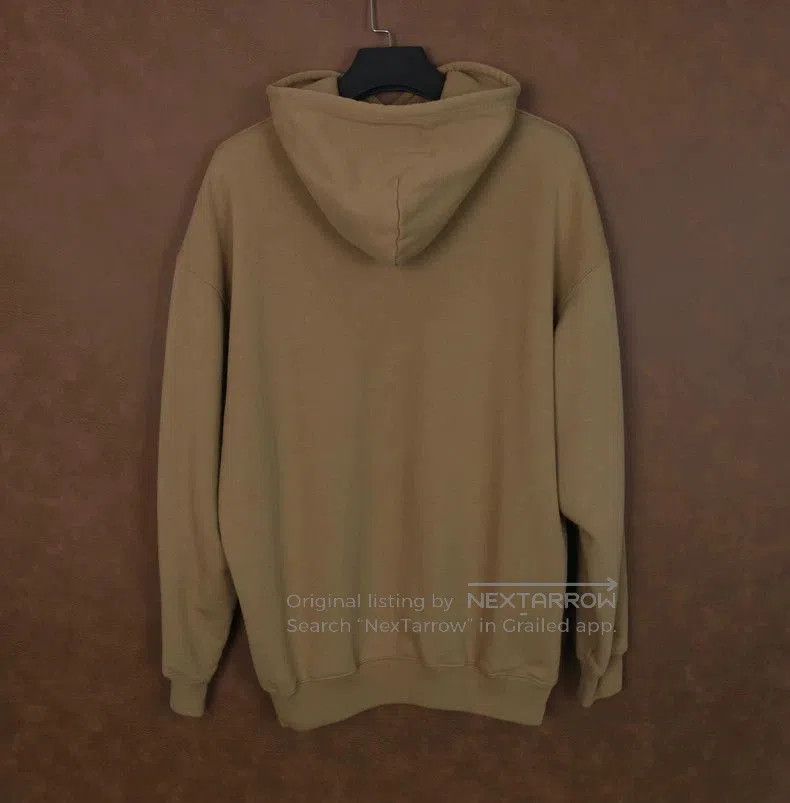 Balenciaga Balenciaga Beige Embroidered Logo Hoodie. Size US S / EU 44-46 / 1 - 3 Thumbnail