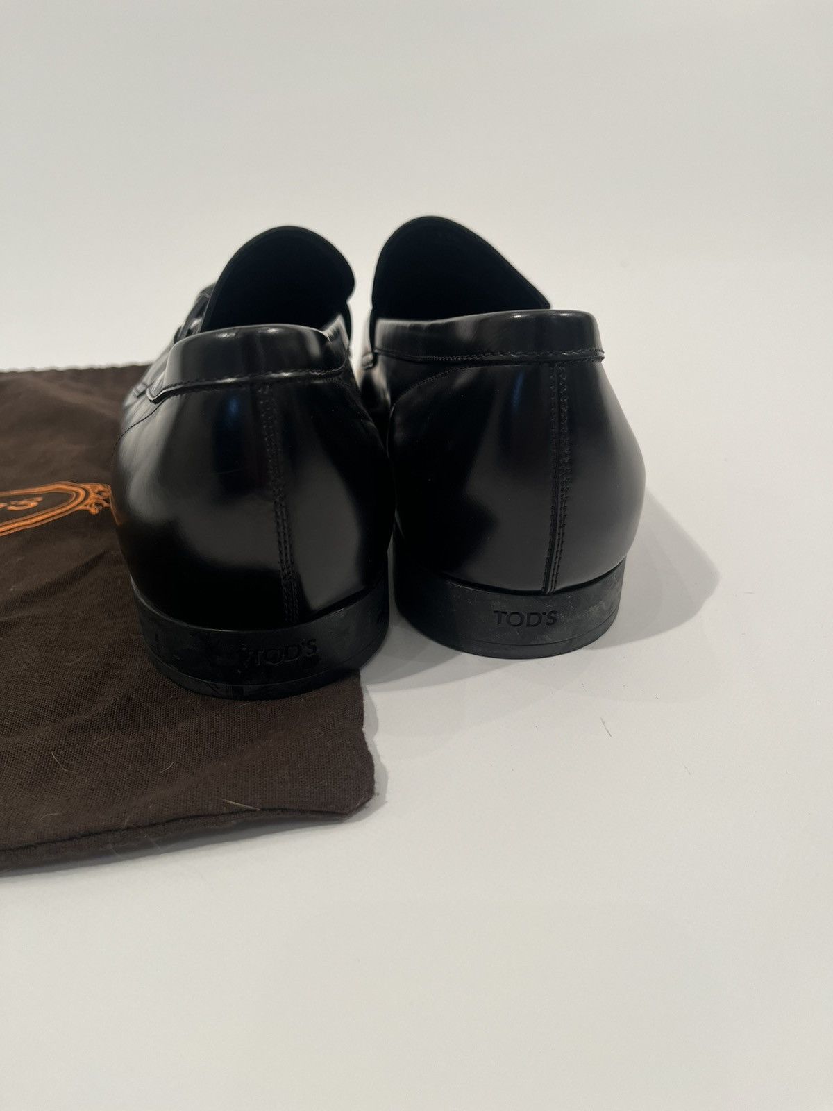 Tod's Tod’s Double ‘T’ Timeless Leather Loafer - UK 11.5 Size US 11.5 / EU 44-45 - 6 Thumbnail