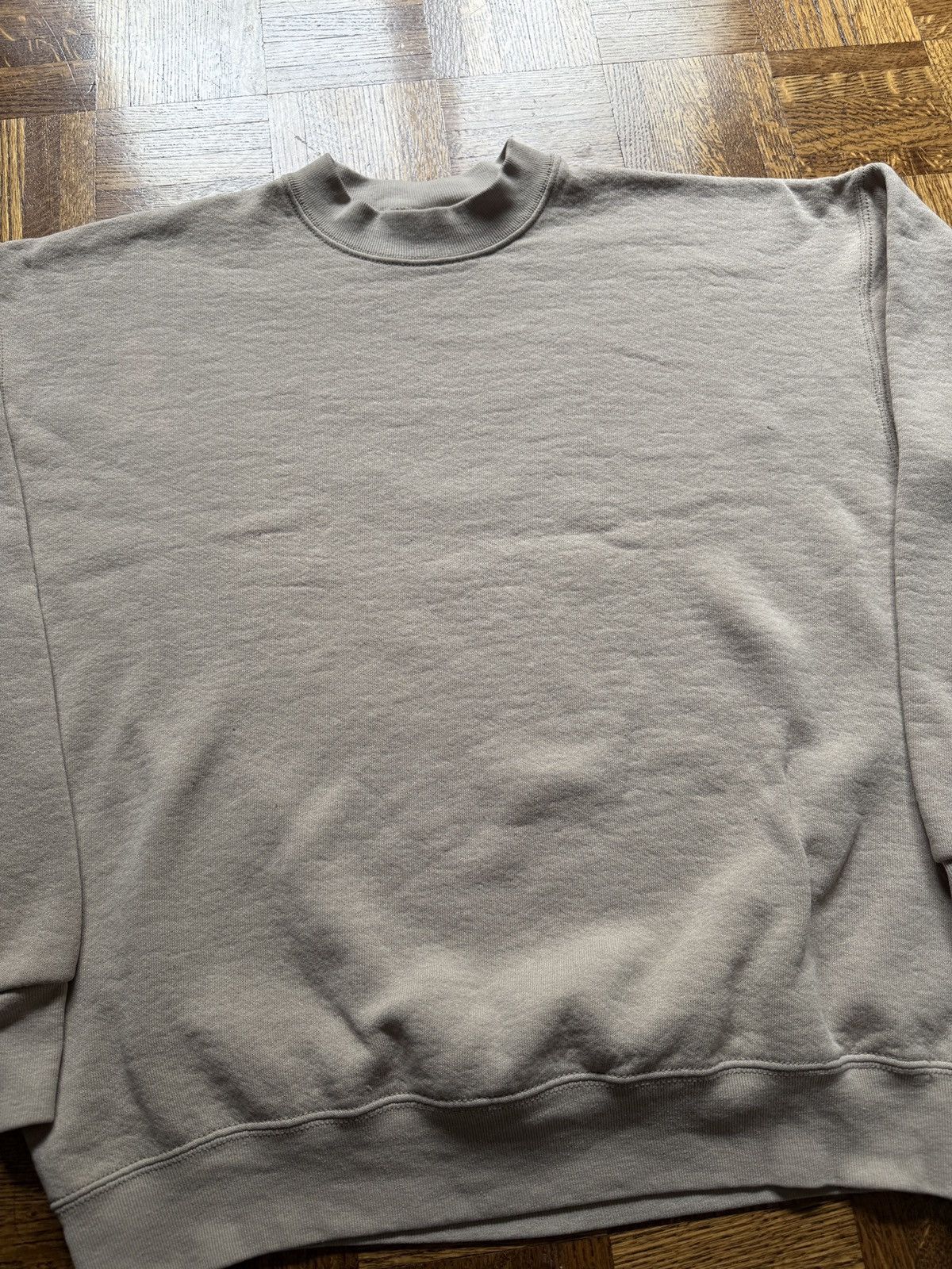 Vintage Vintage 90s Fruit of the Loom Blank Crewneck Sweatshirt Size US L / EU 52-54 / 3 - 2 Thumbnail