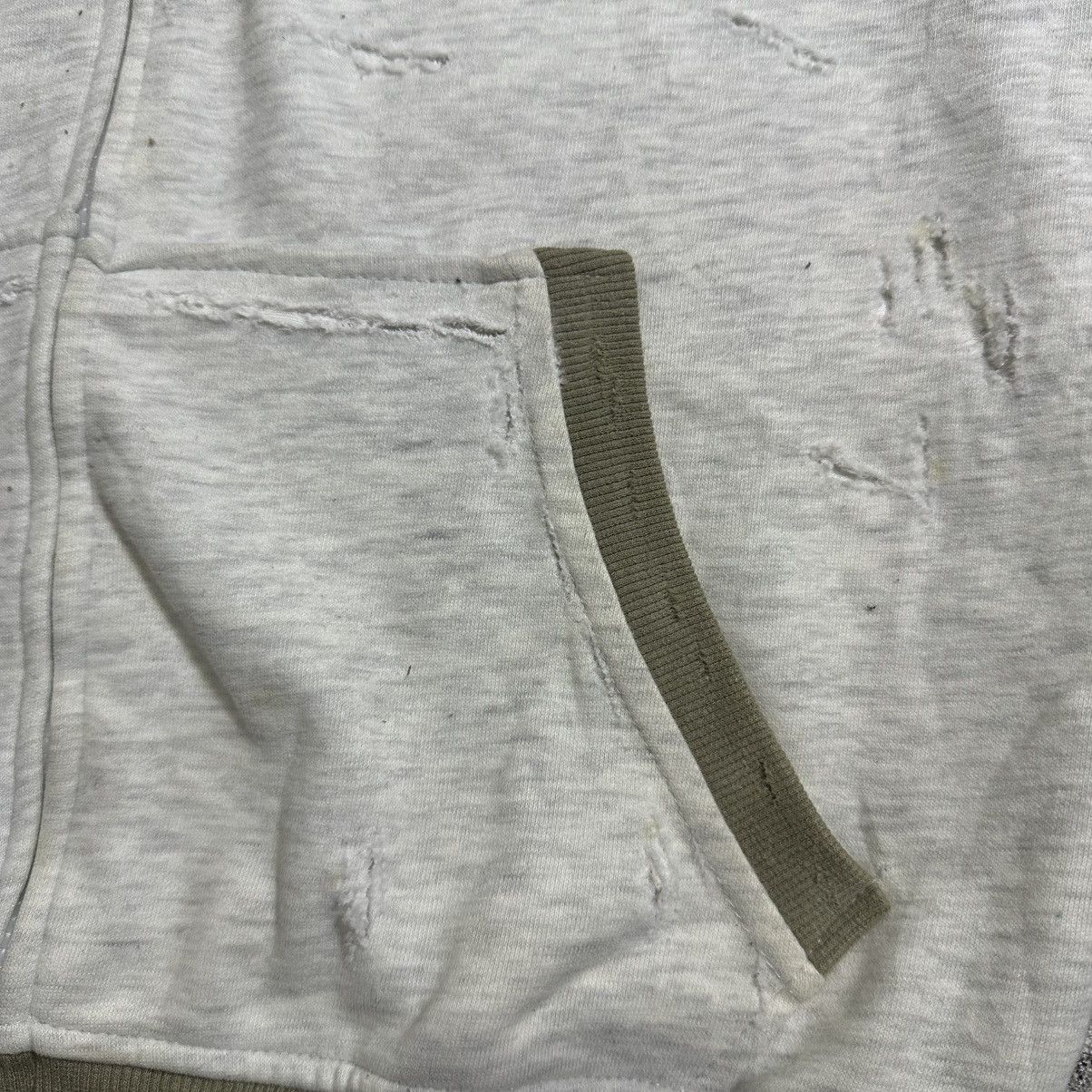 Japanese Brand DISTRESSED TWO TONE COLOR HOODIE JAPANESE BRAND Size US M / EU 48-50 / 2 - 8 Thumbnail